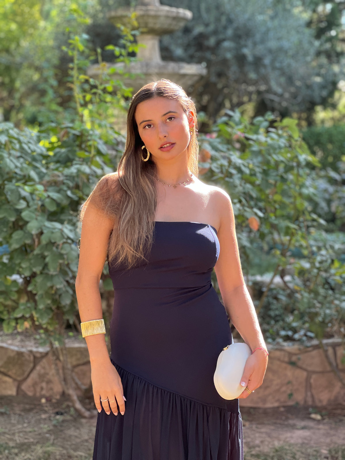 Vestido asimétrico capa Siena - Zebra&Maduixa®