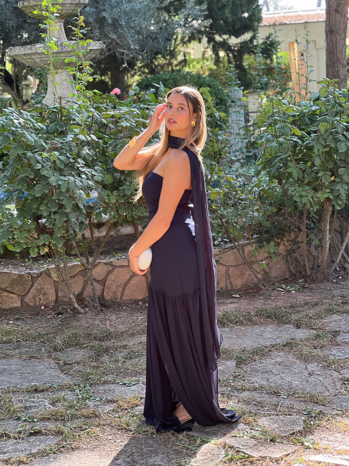 Vestido asimétrico capa Siena - Zebra&Maduixa®