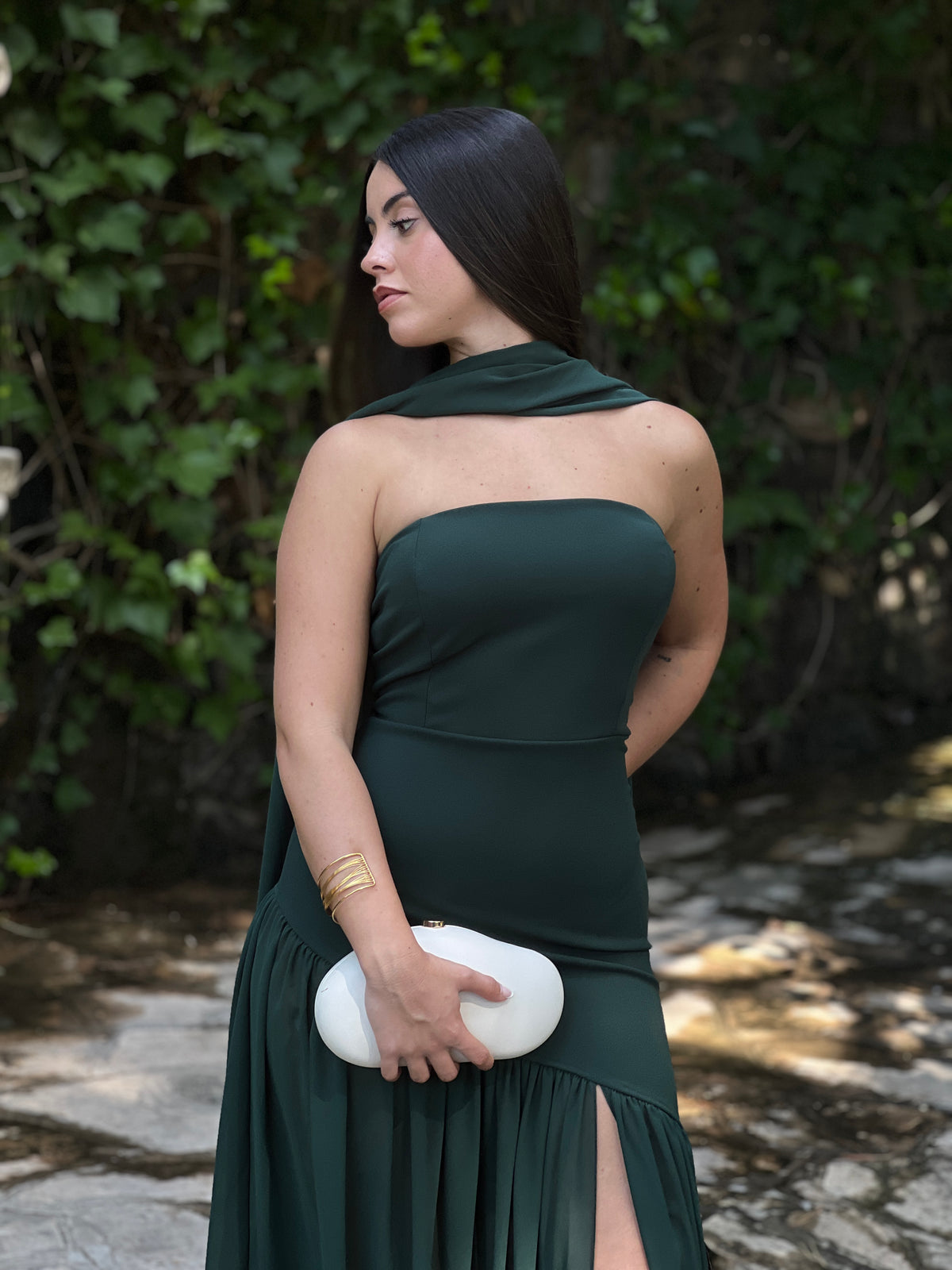 Vestido asimétrico capa Siena - Zebra&Maduixa®