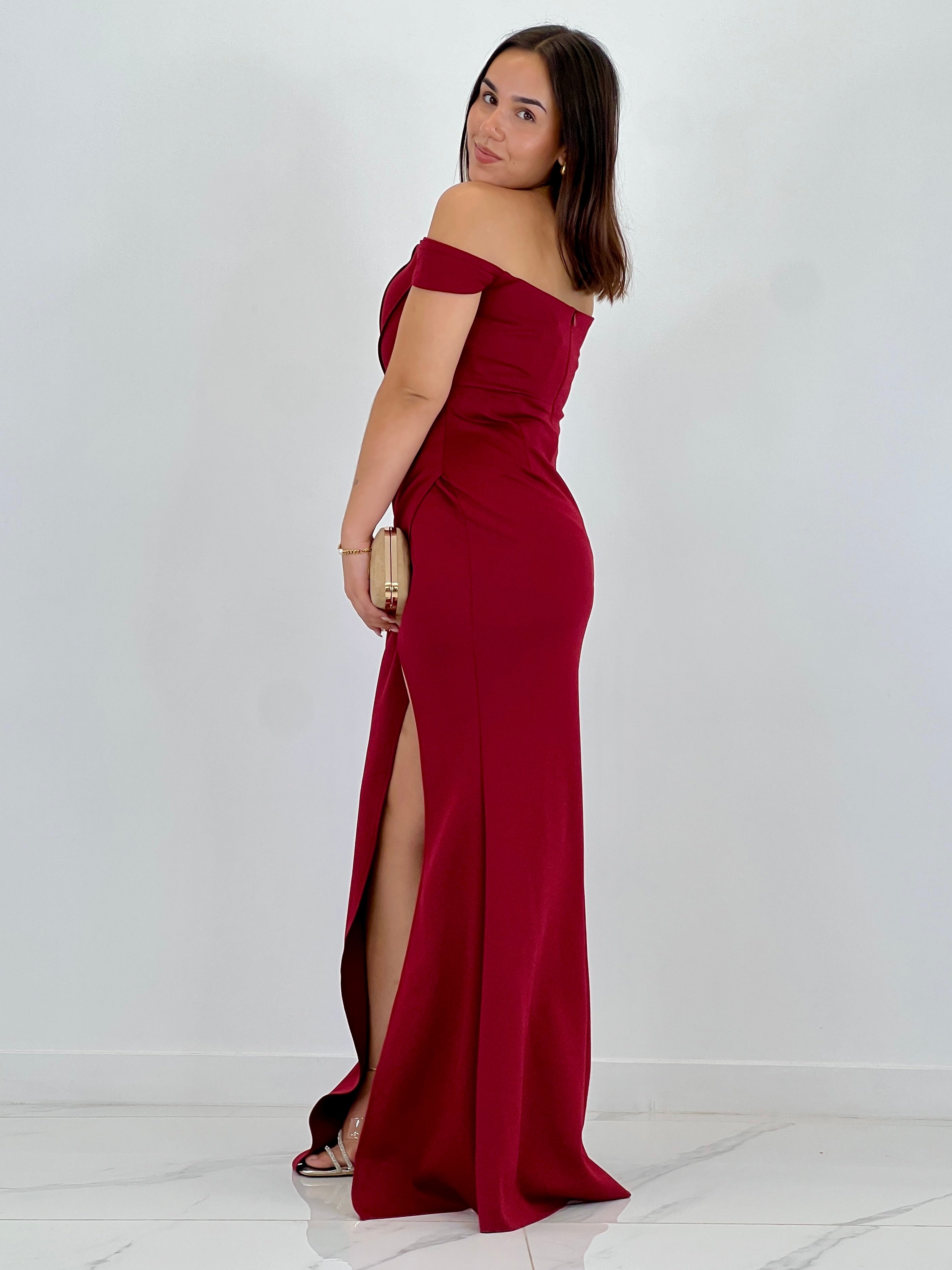 Vestido palabra de honor Selene - Zebra&Maduixa®