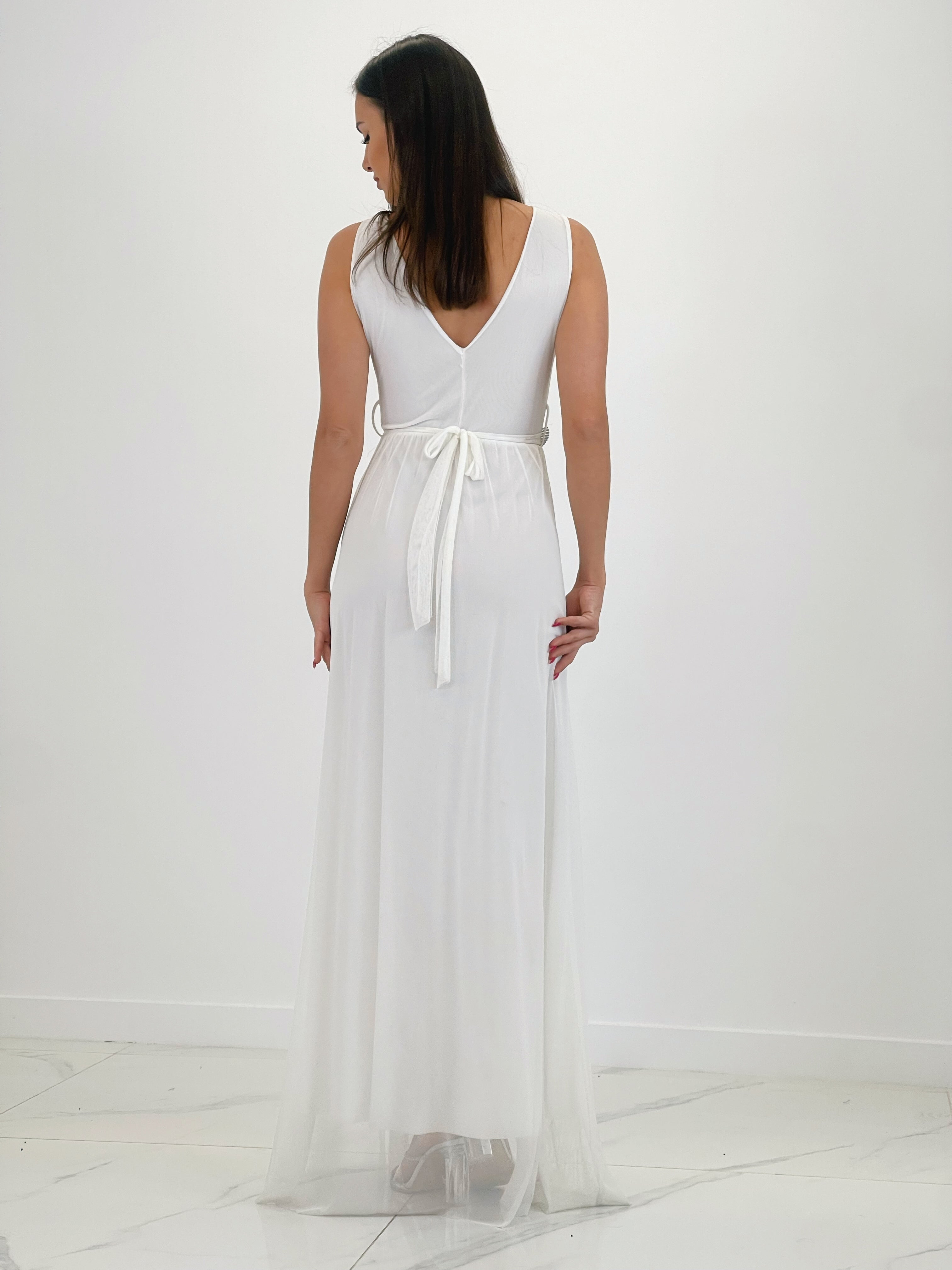 Vestido de tul Lucia Blanco - Zebra&Maduixa®