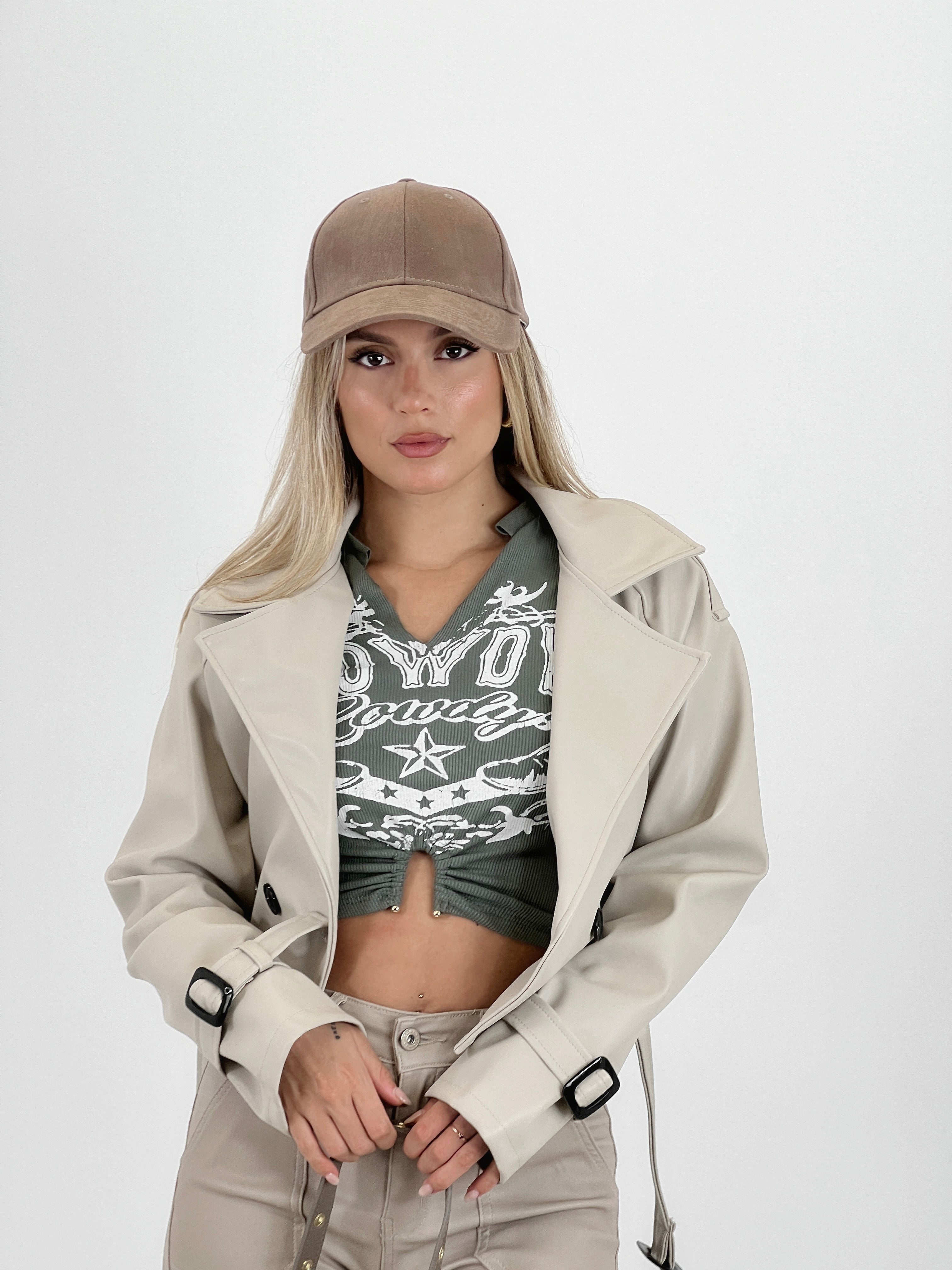 Casquette en toile basique