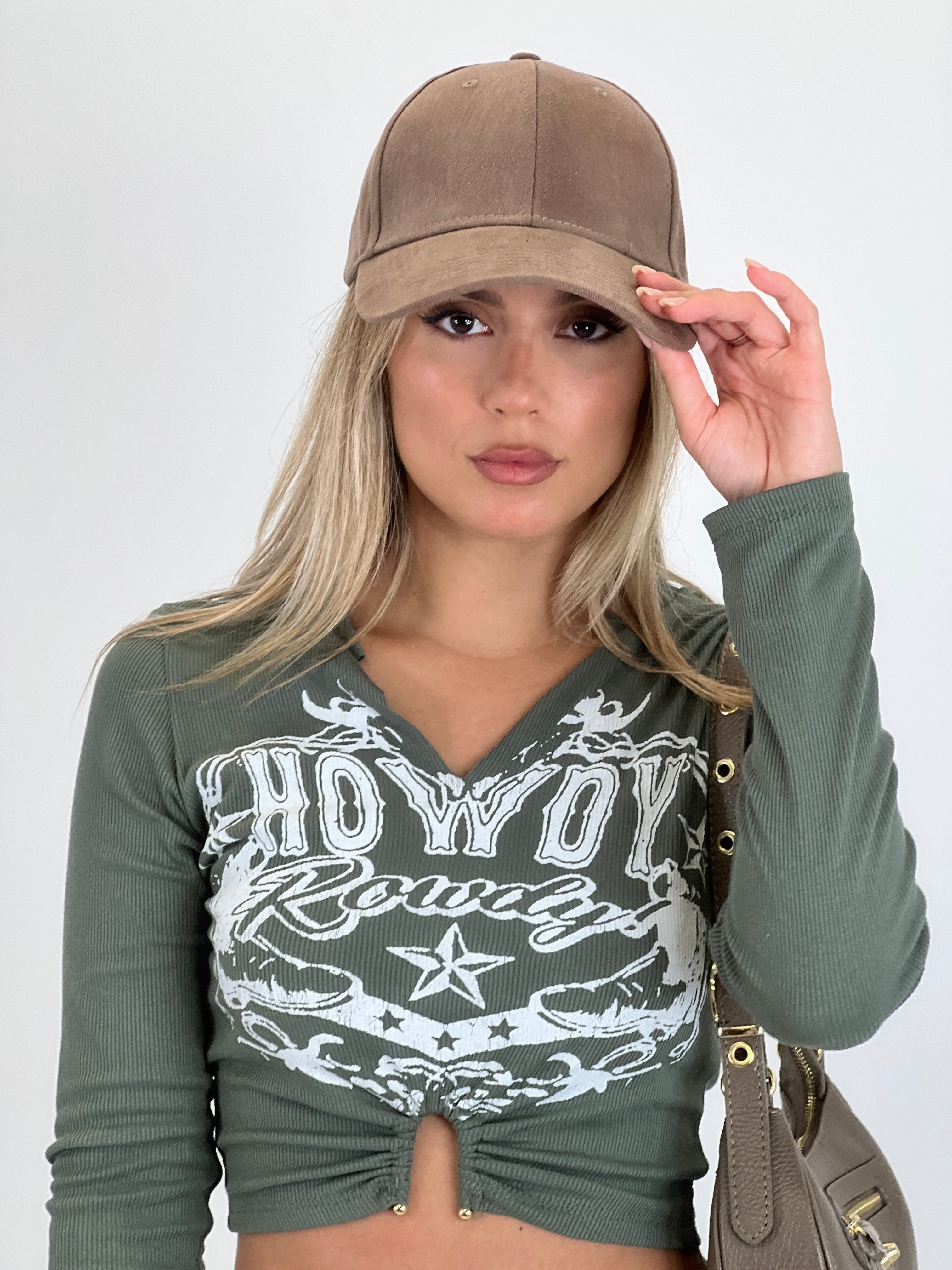 Casquette en toile basique
