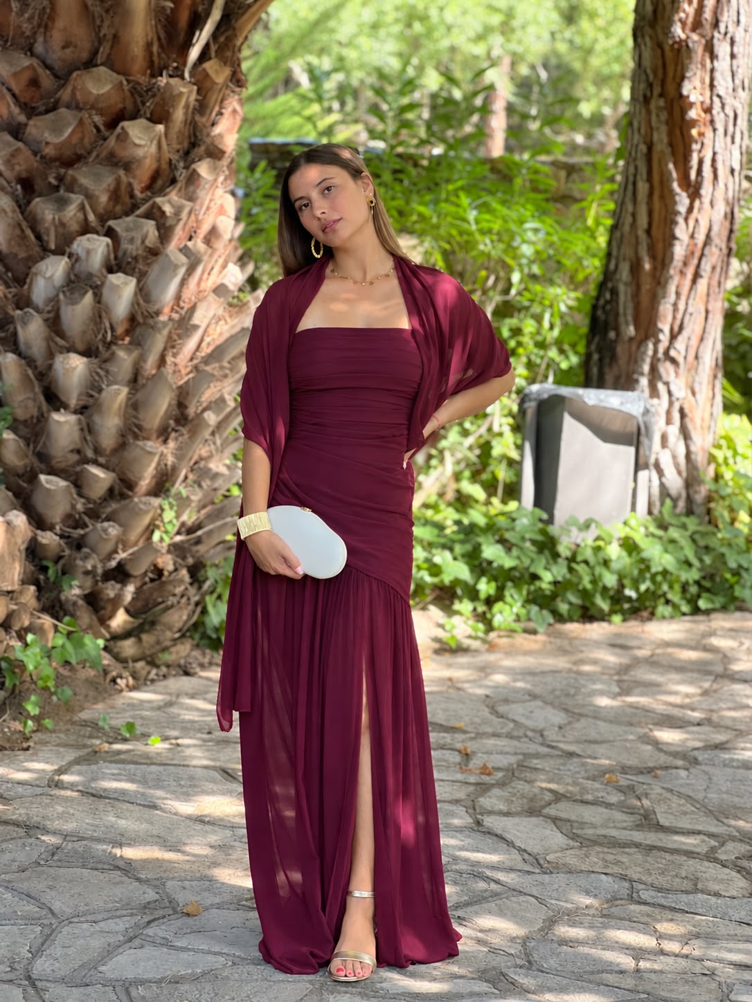 Vestido asimétrico capa Siena - Zebra&Maduixa®
