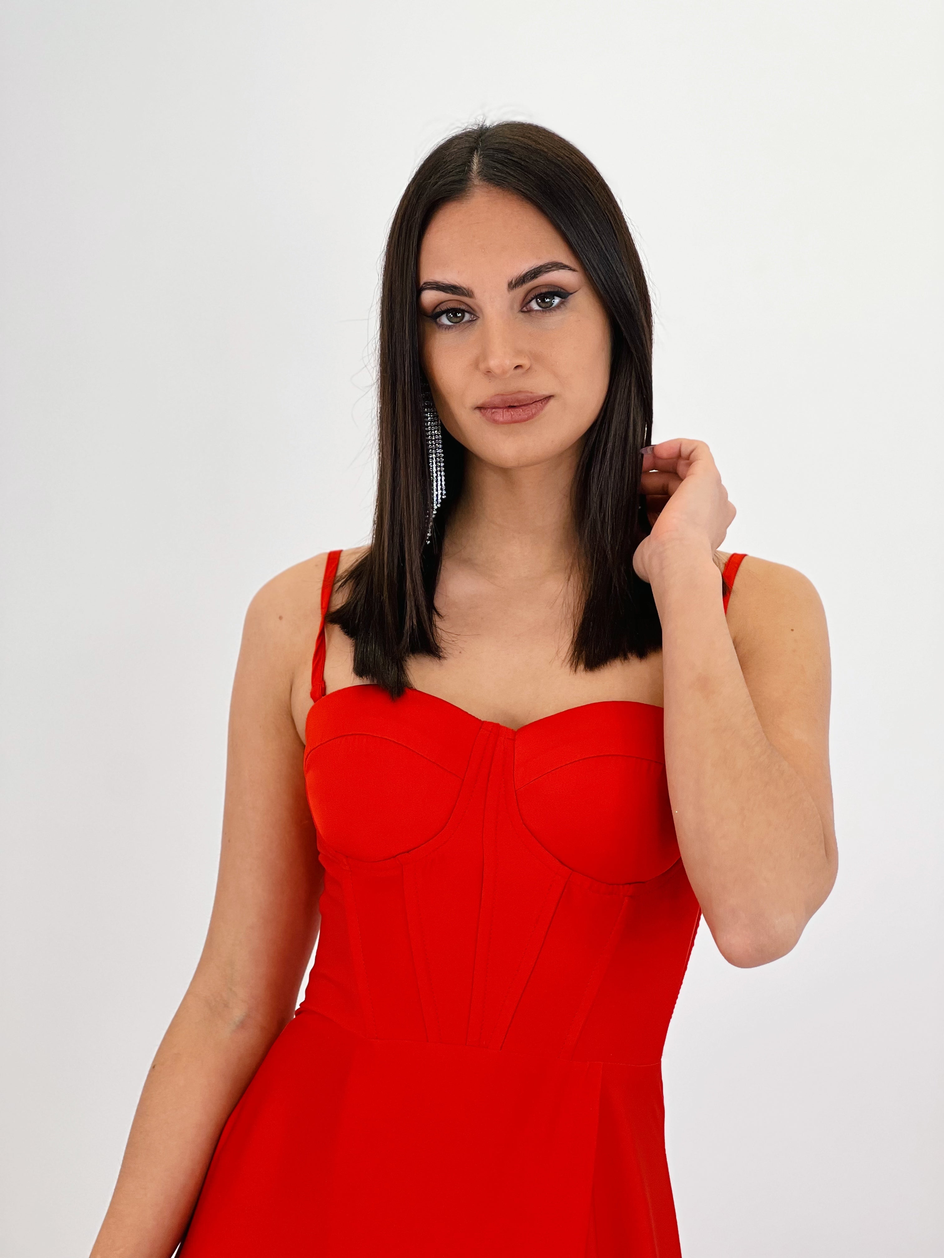 Vestido corsé raso Sarah - Zebra&Maduixa®