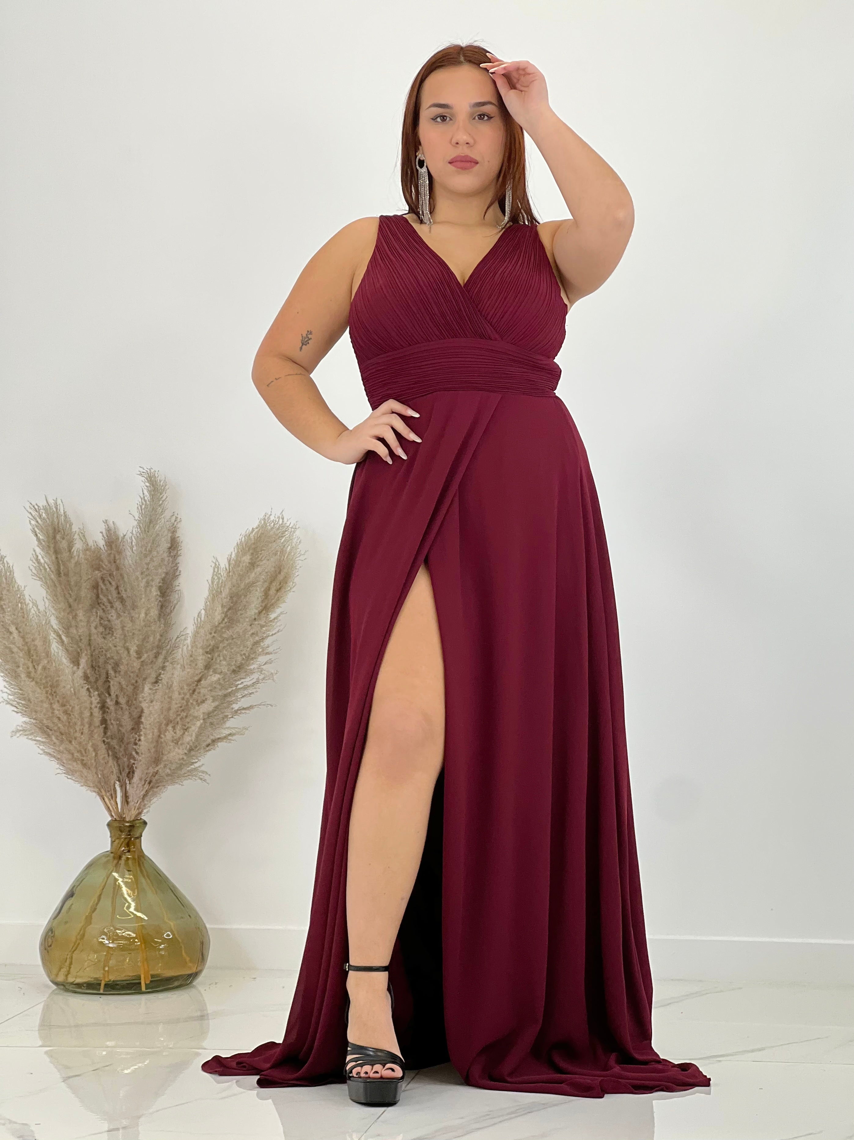 Vestido escote plisado Samantha - Zebra&Maduixa®