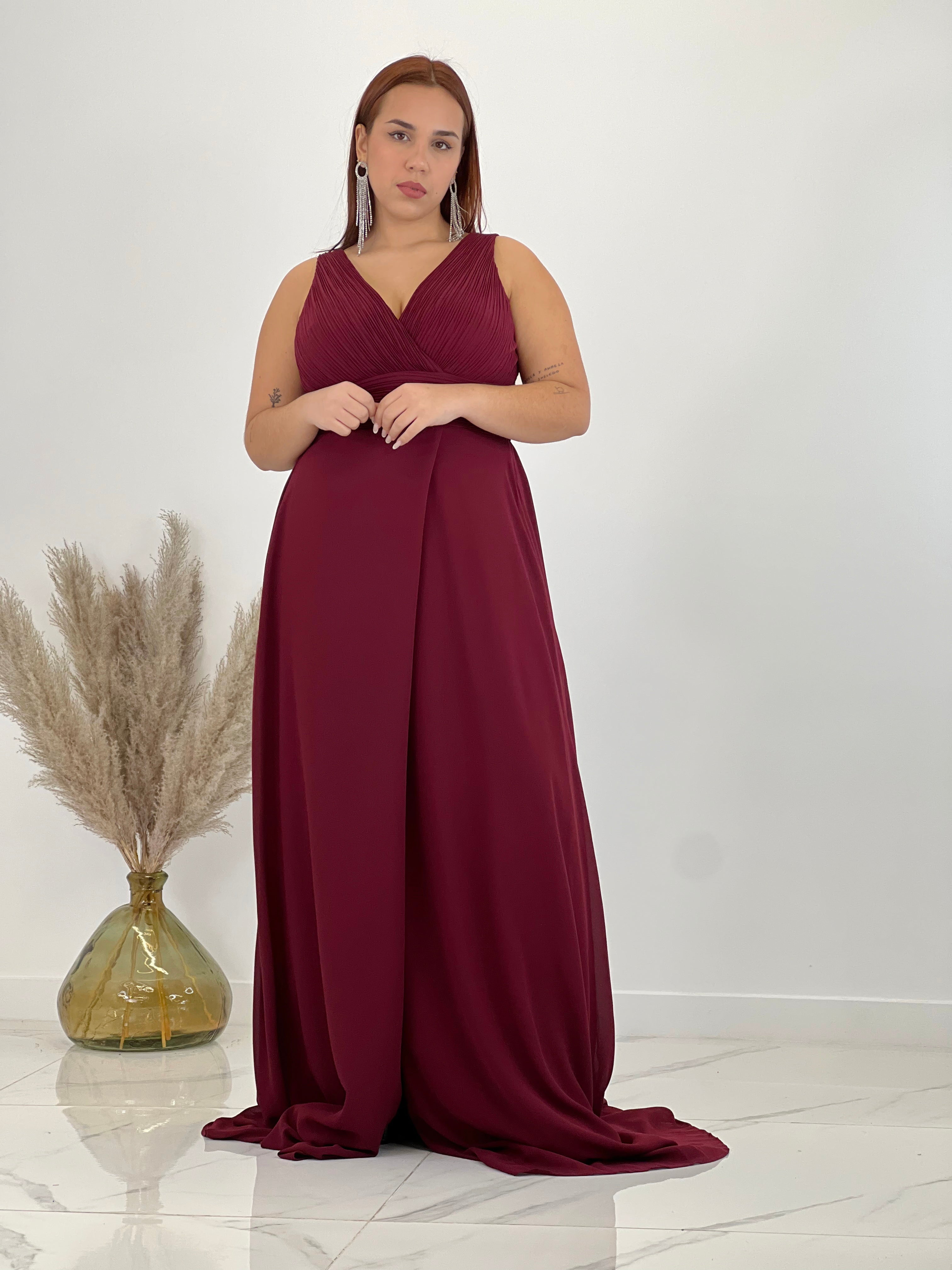 Vestido escote plisado Samantha - Zebra&Maduixa®