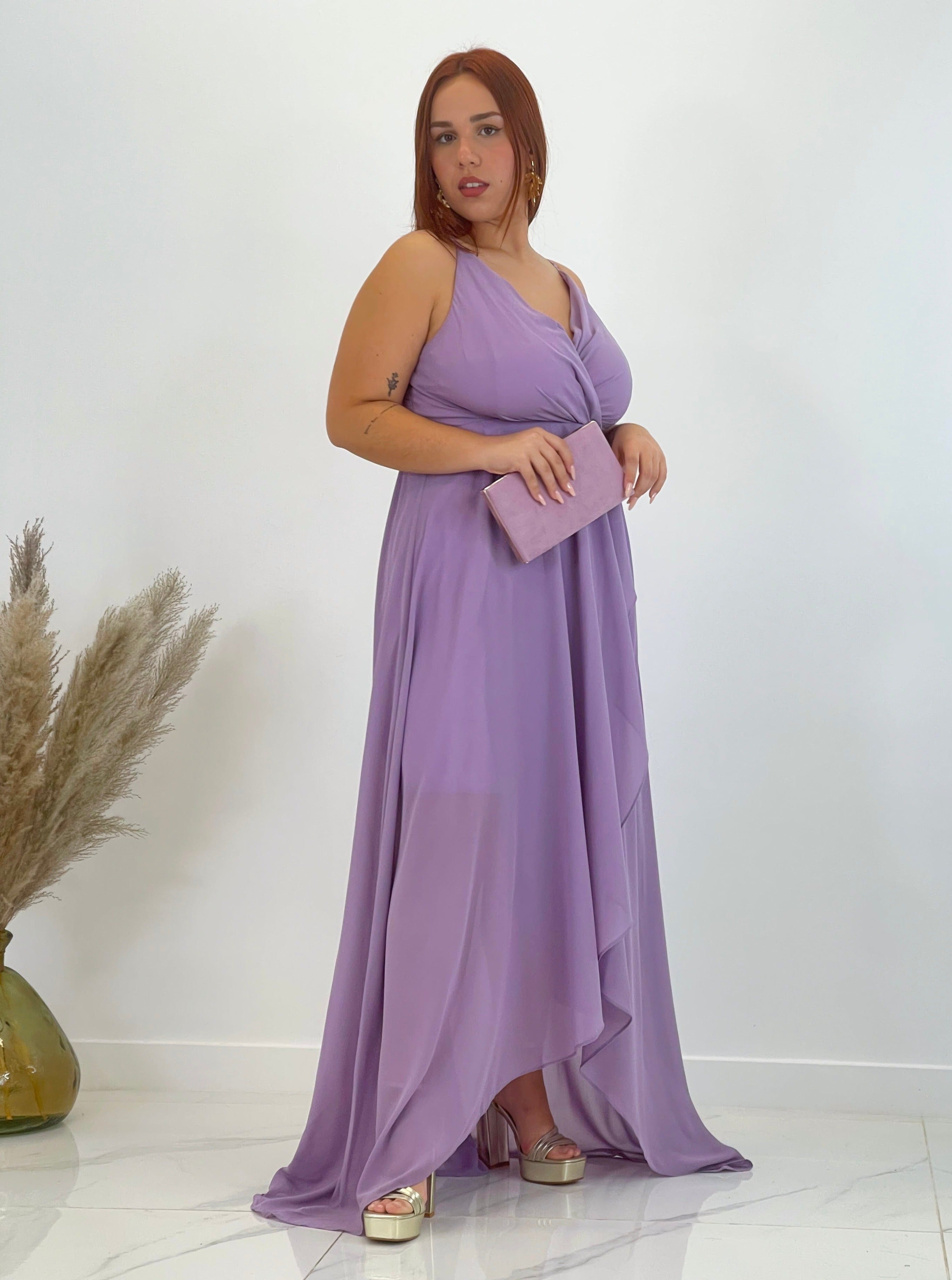 Vestido drapeado Flex Plus Size - Zebra&Maduixa®