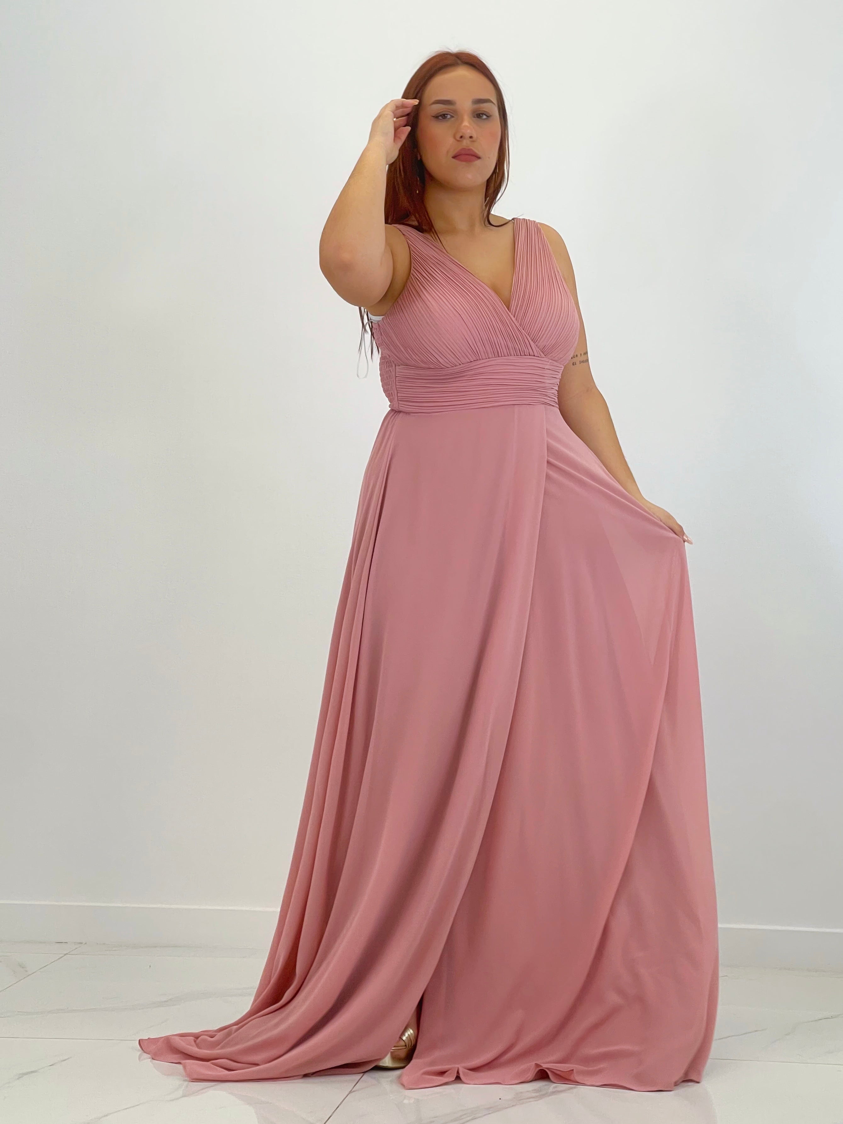 Vestido escote plisado Samantha - Zebra&Maduixa®