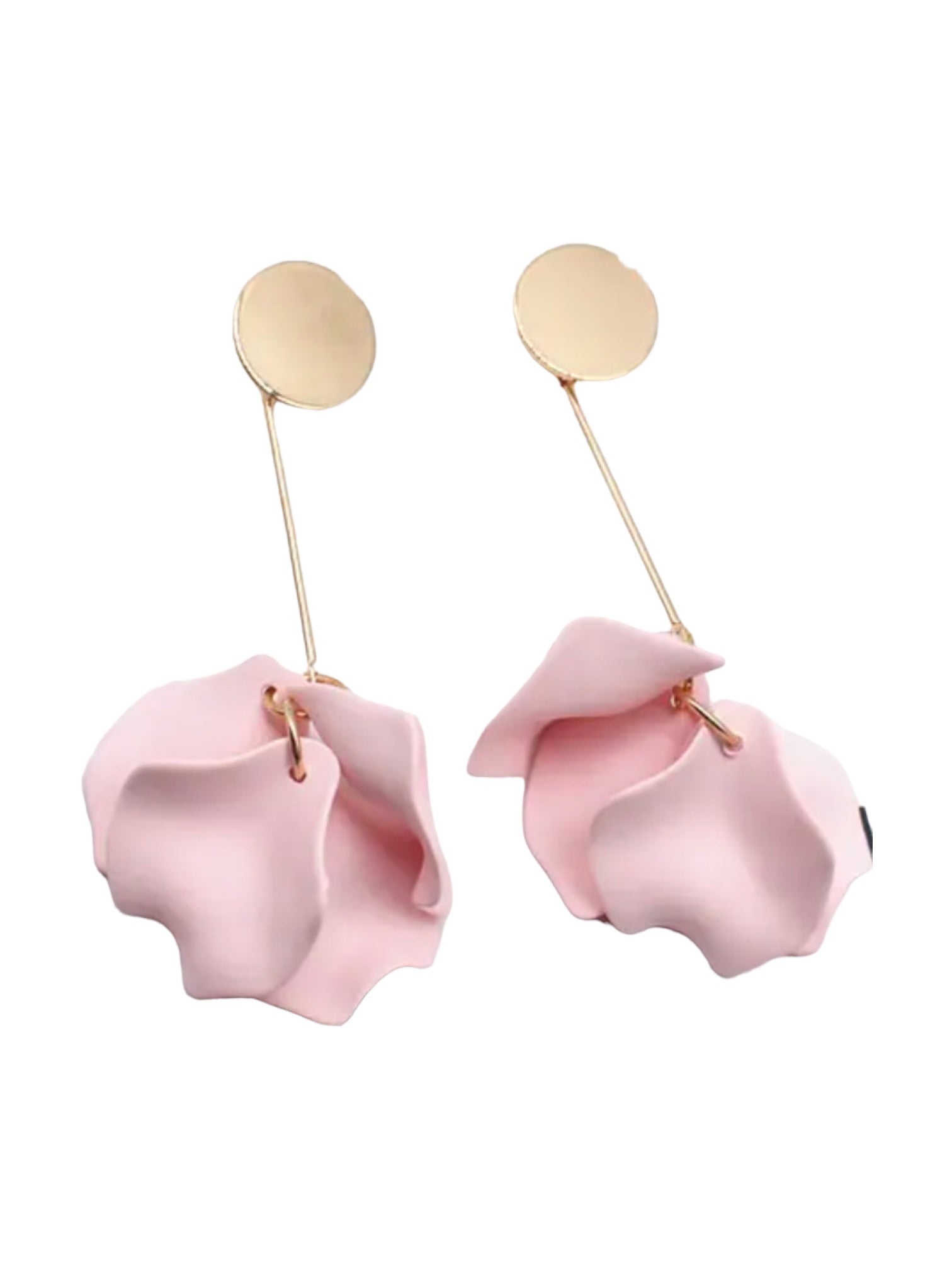 boucles d'oreilles pétales