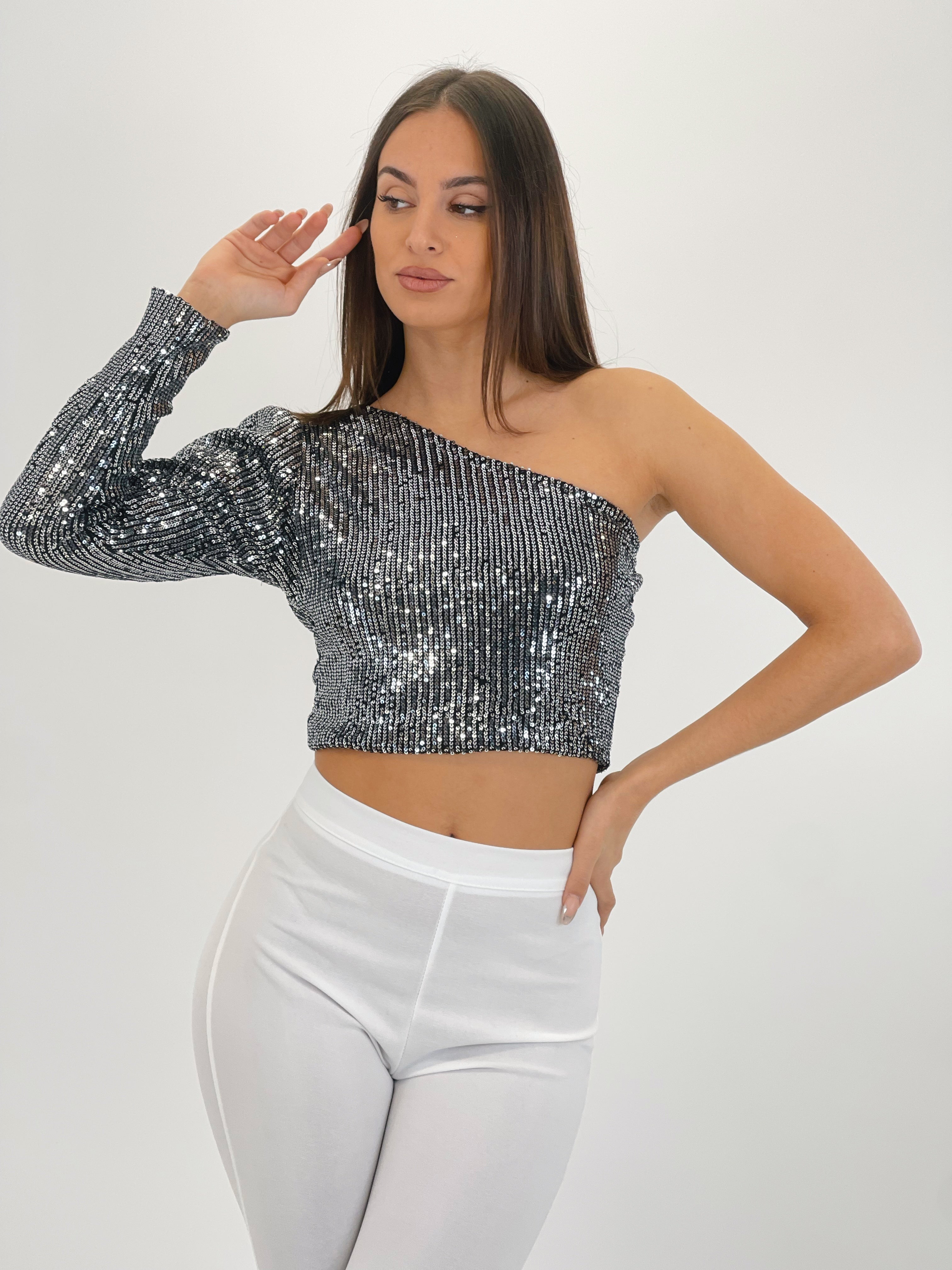 Top lentejuelas Kourtney - Zebra&Maduixa®