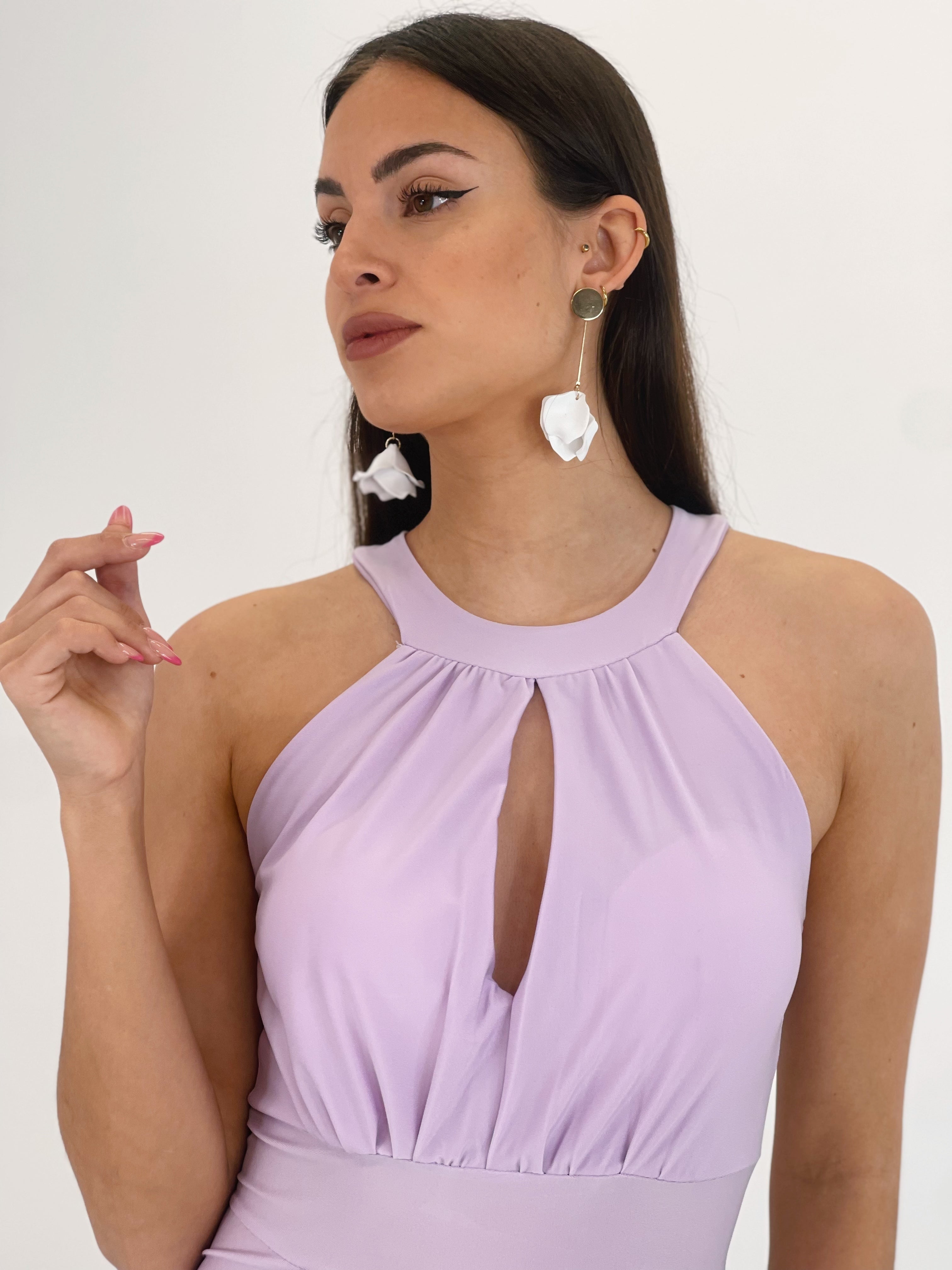 boucles d'oreilles pétales