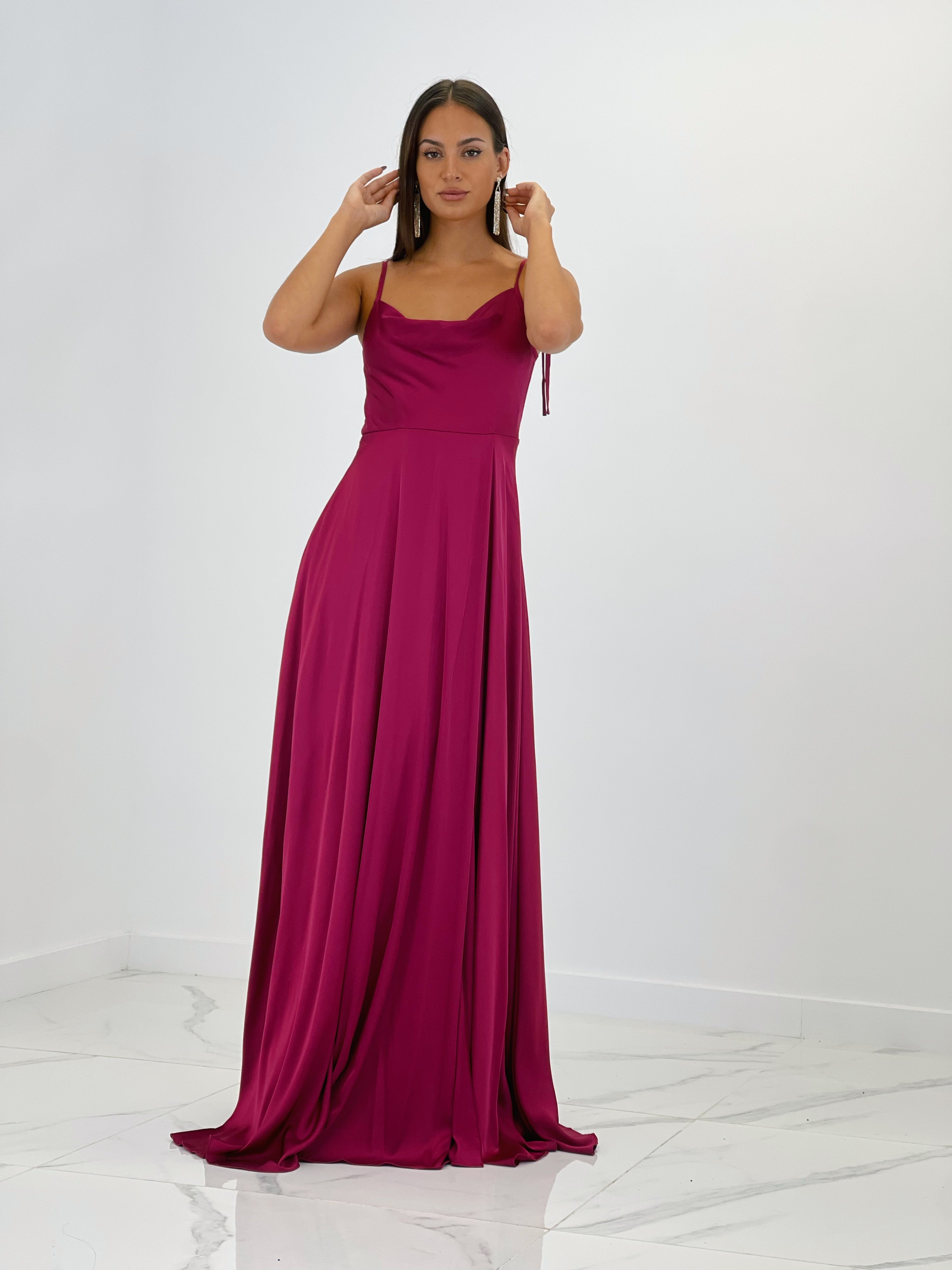 Vestit cascada cerimònia Loren