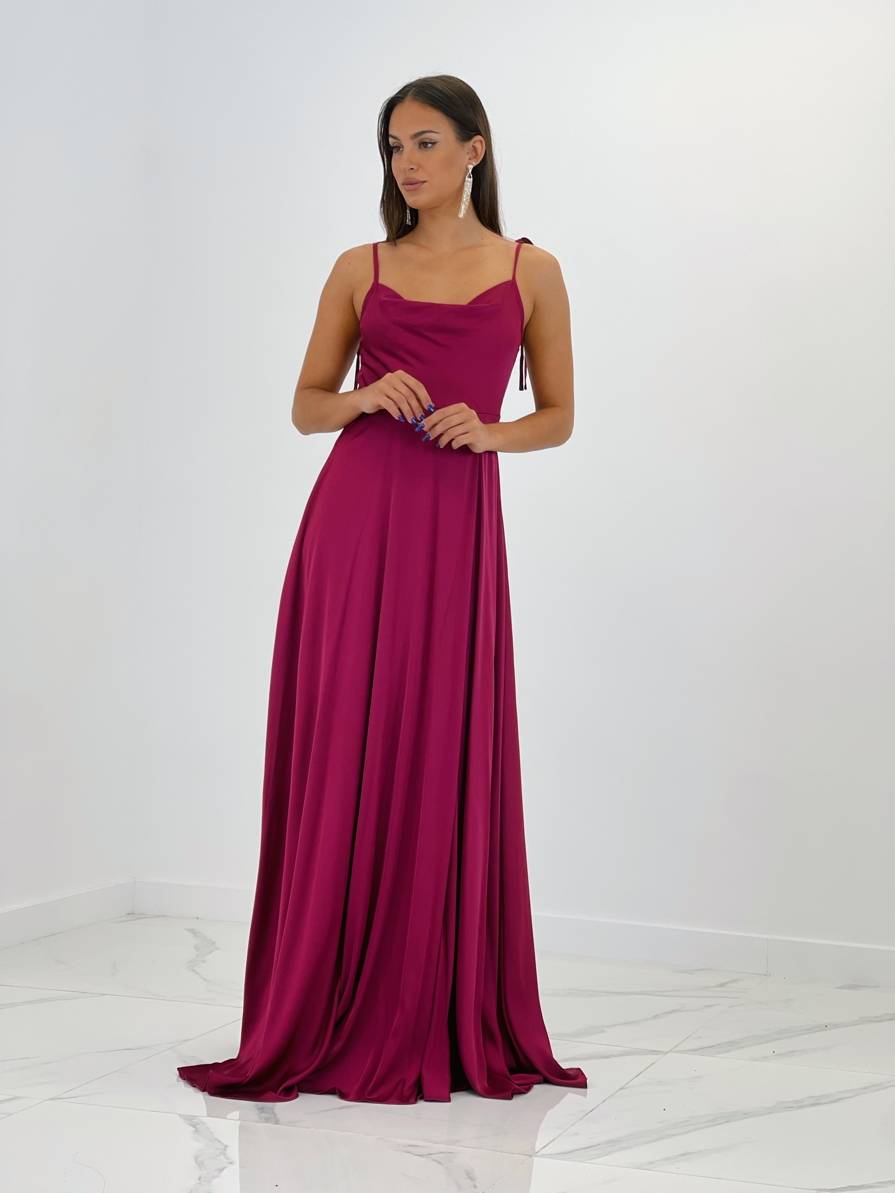 Vestit cascada cerimònia Loren