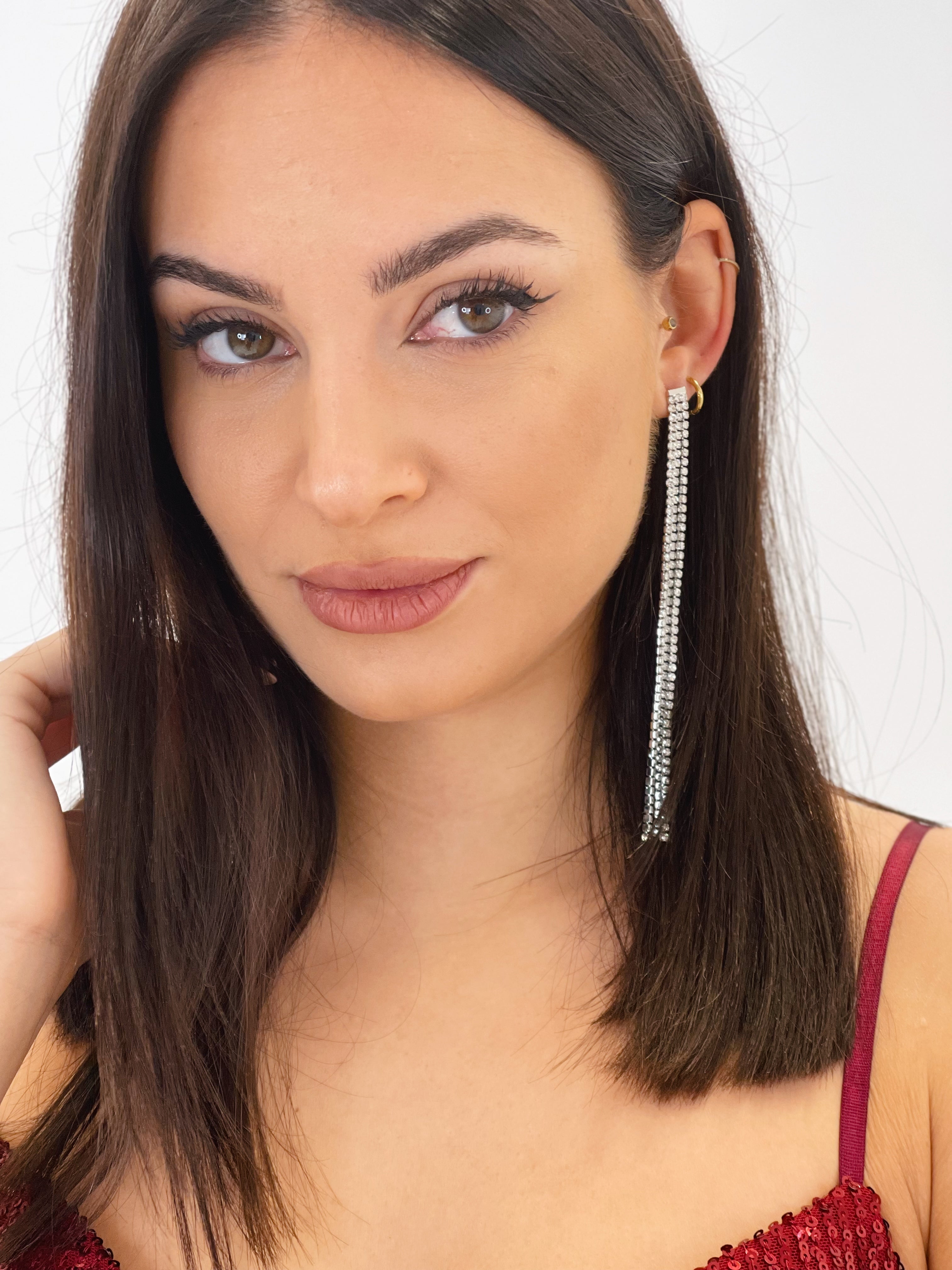 Pendientes tiras largas - Zebra&Maduixa®