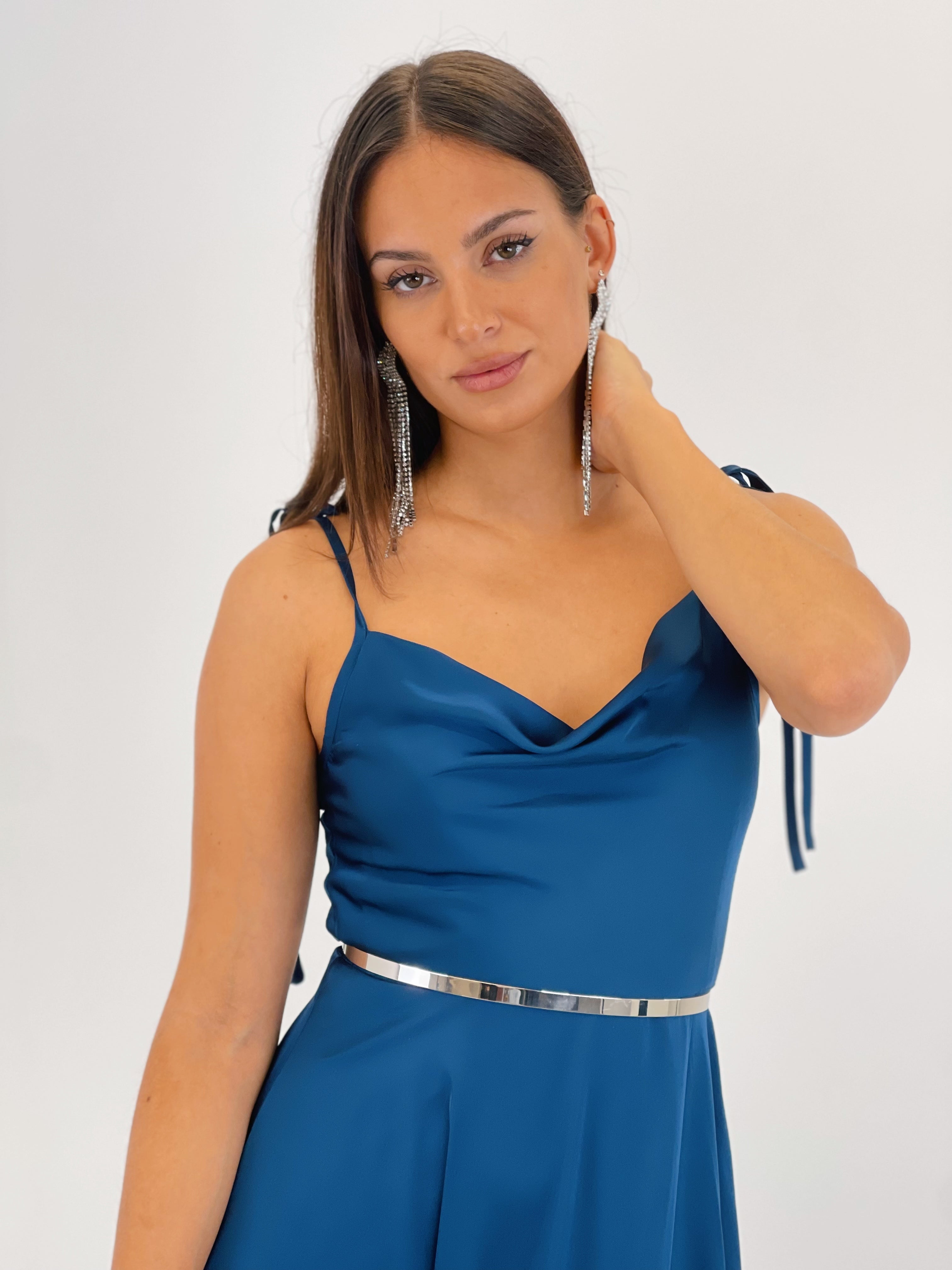Vestit cascada cerimònia Loren