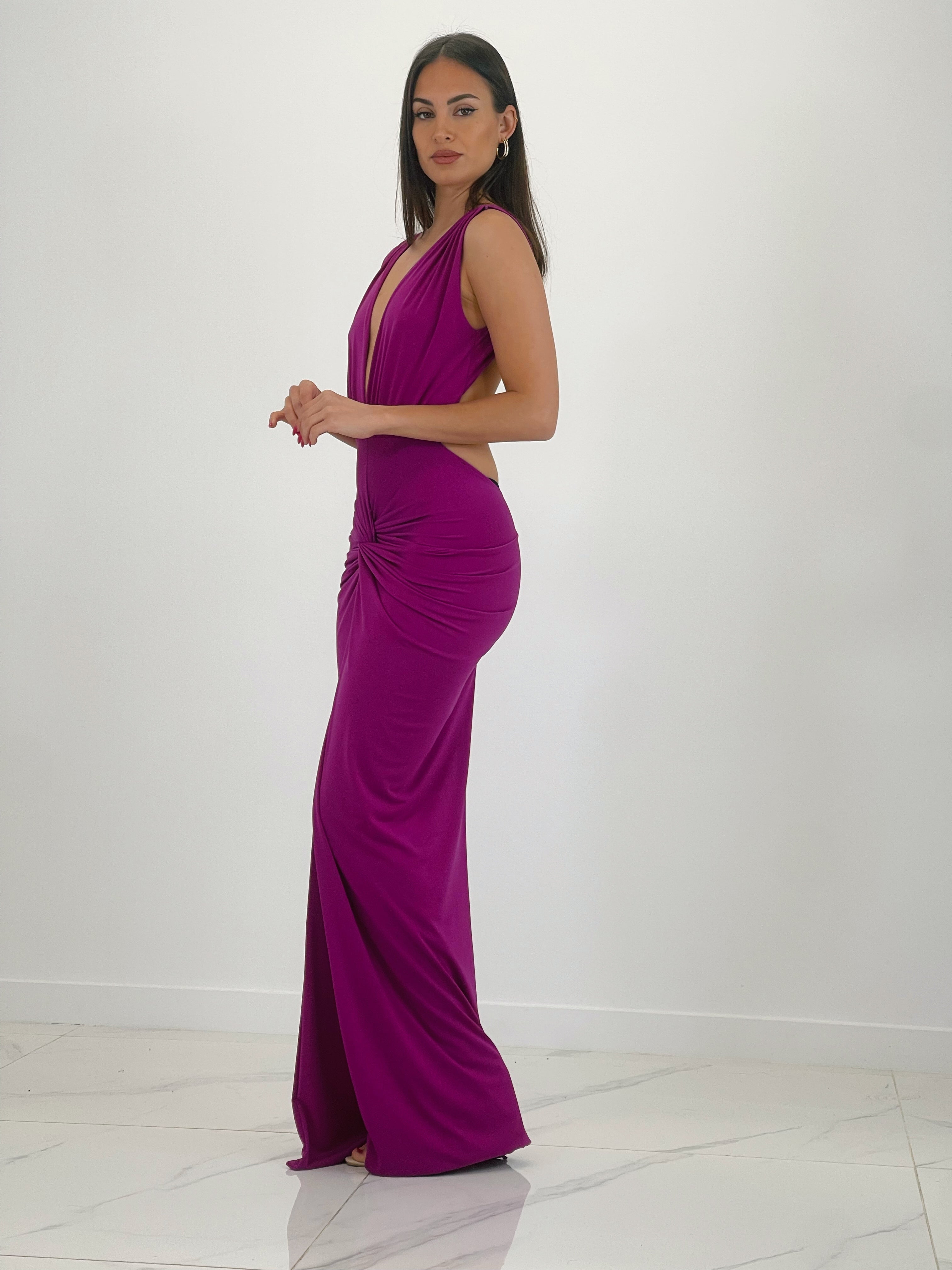 Vestido fruncido anudado Briana - Zebra&Maduixa®