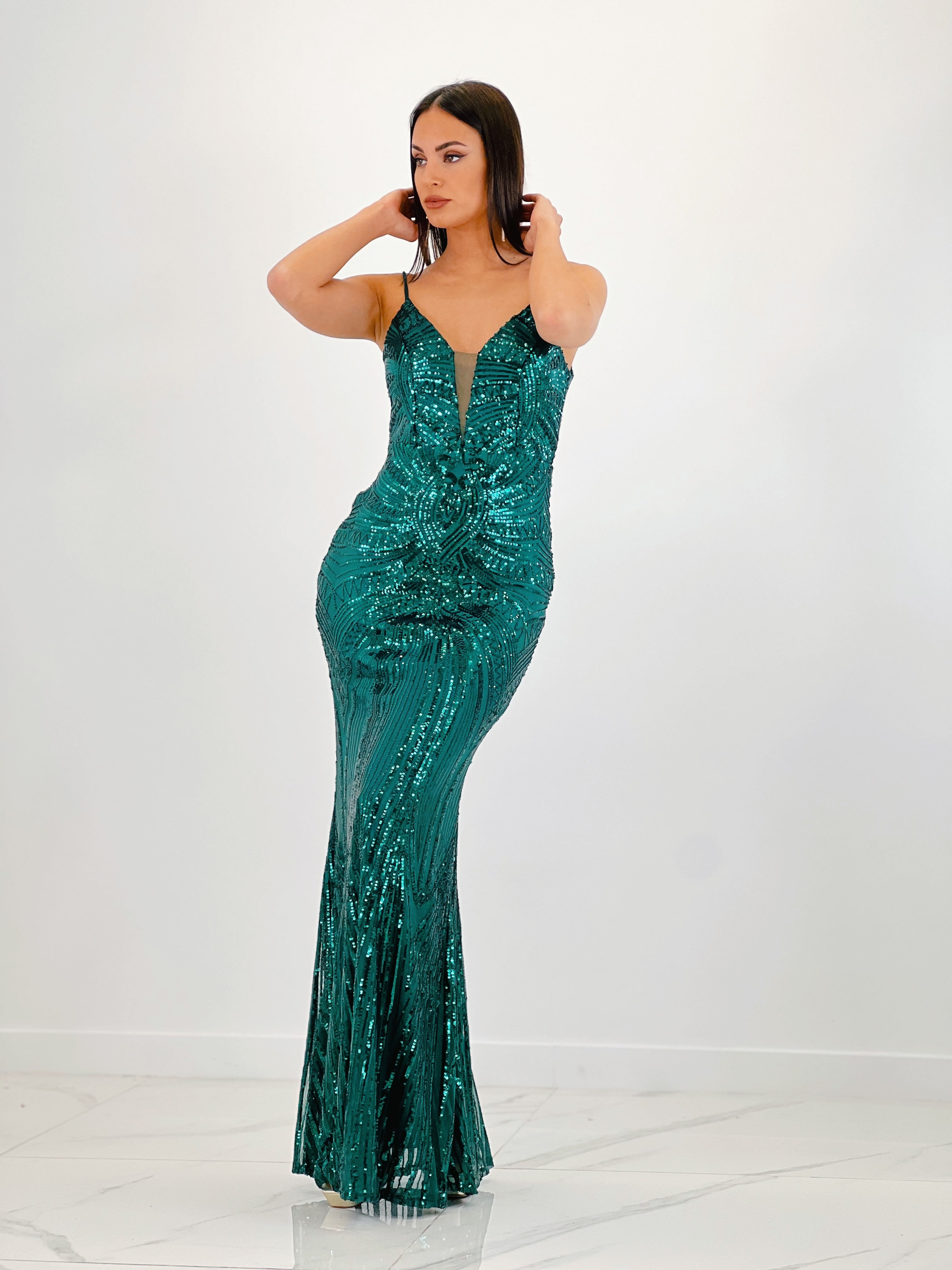 Vestido pedrería Salma
