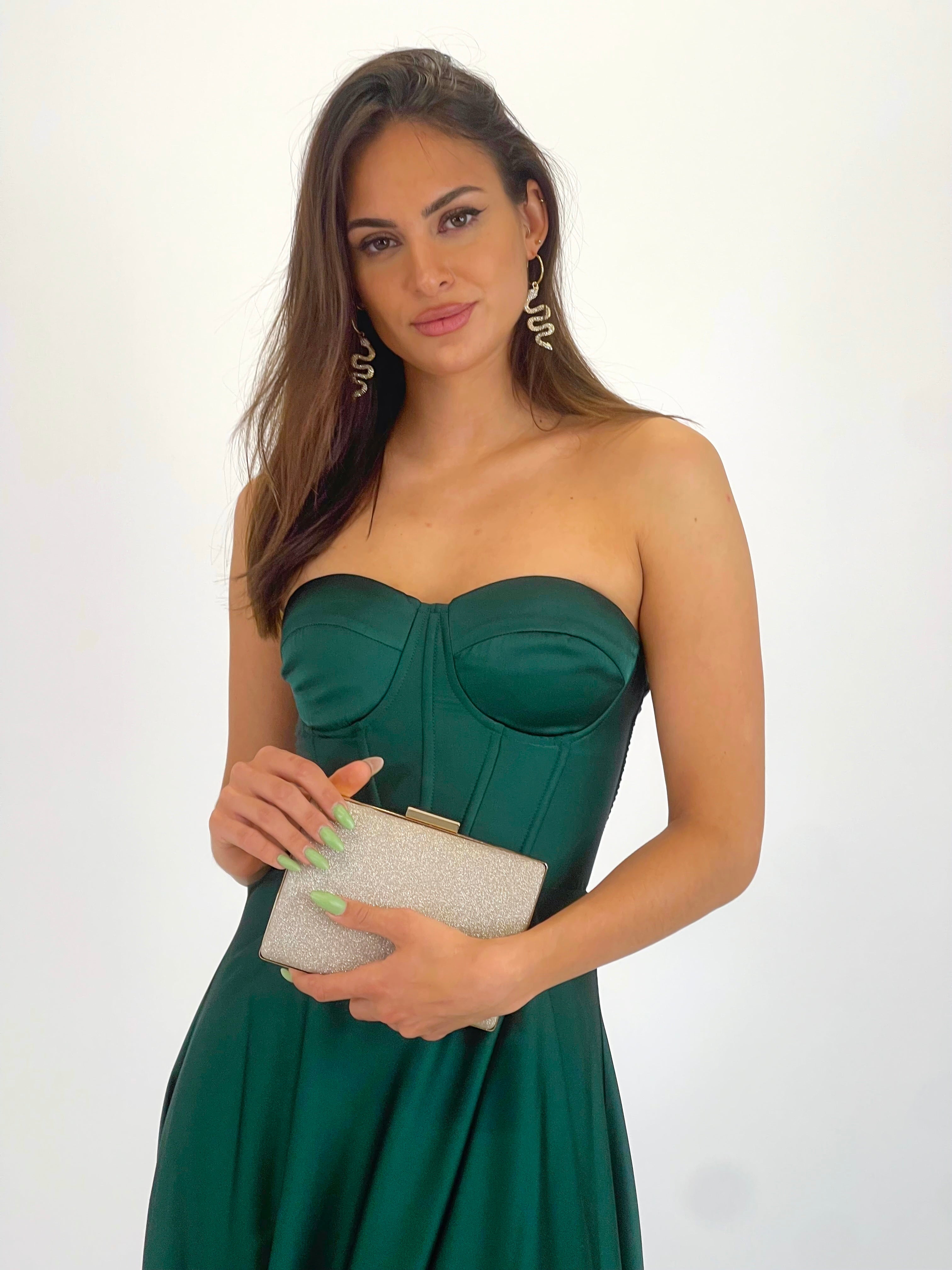 Vestido corsé raso Sarah - Zebra&Maduixa®