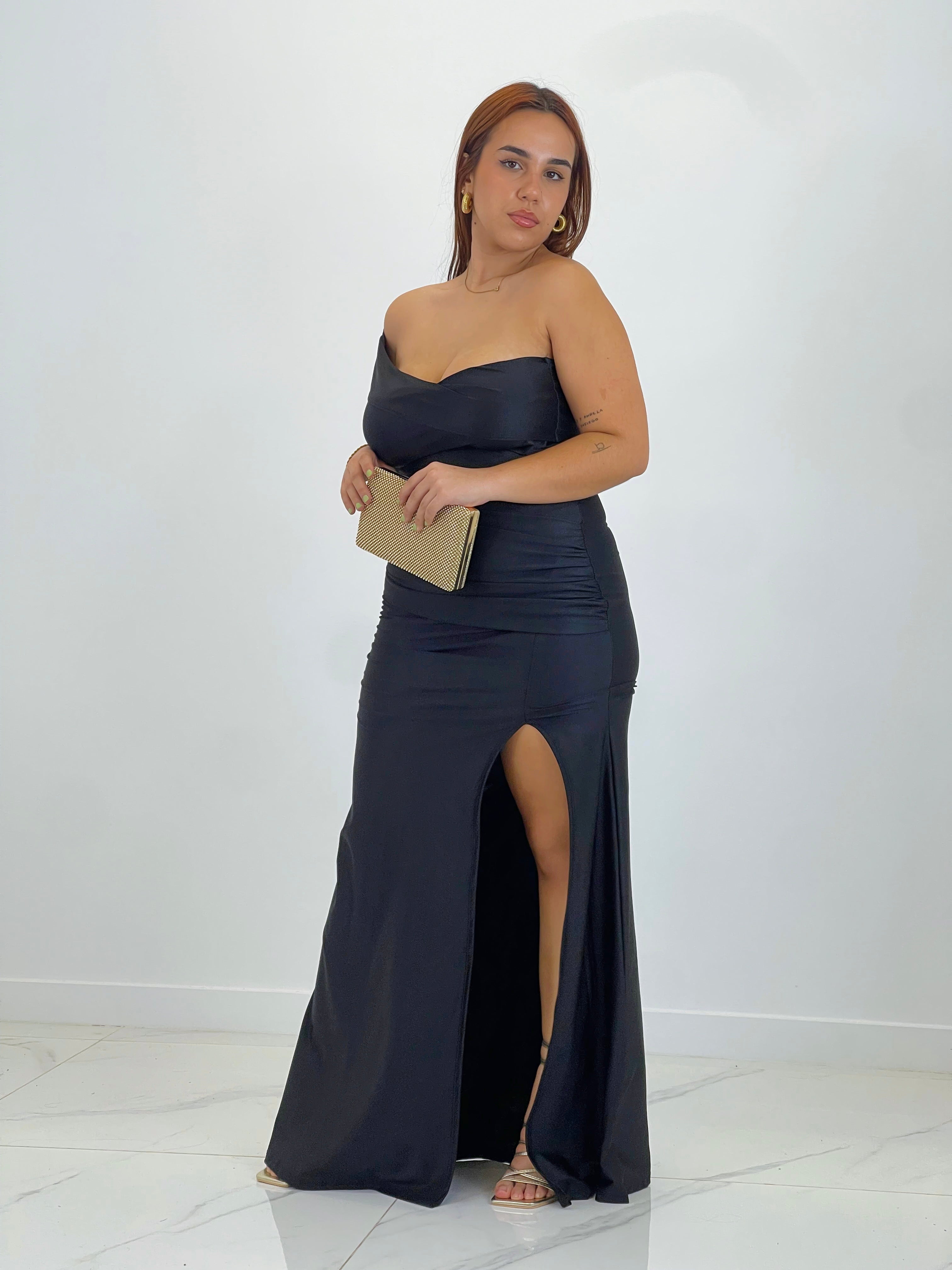 Vestido satinado Grace Plus size - Zebra&Maduixa®
