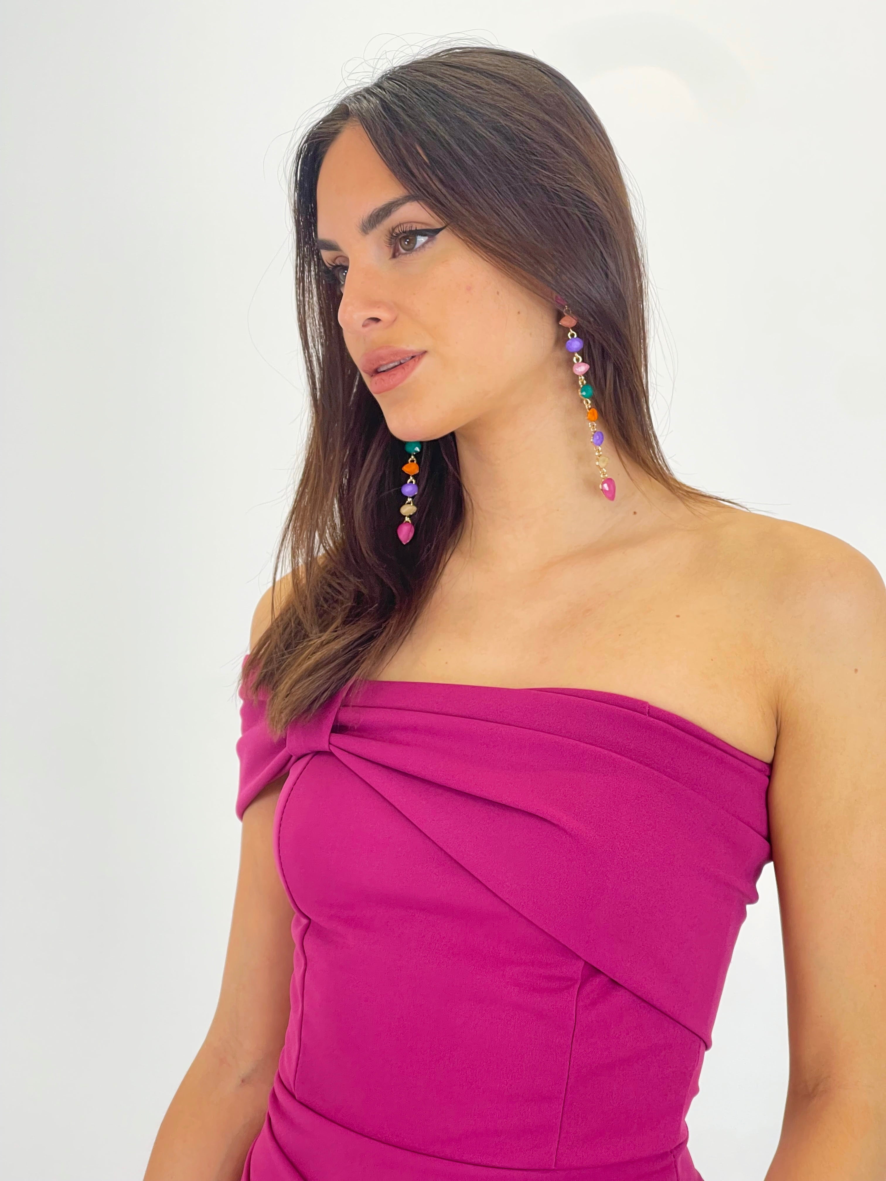 Vestido palabra de honor Stefania - Zebra&Maduixa®
