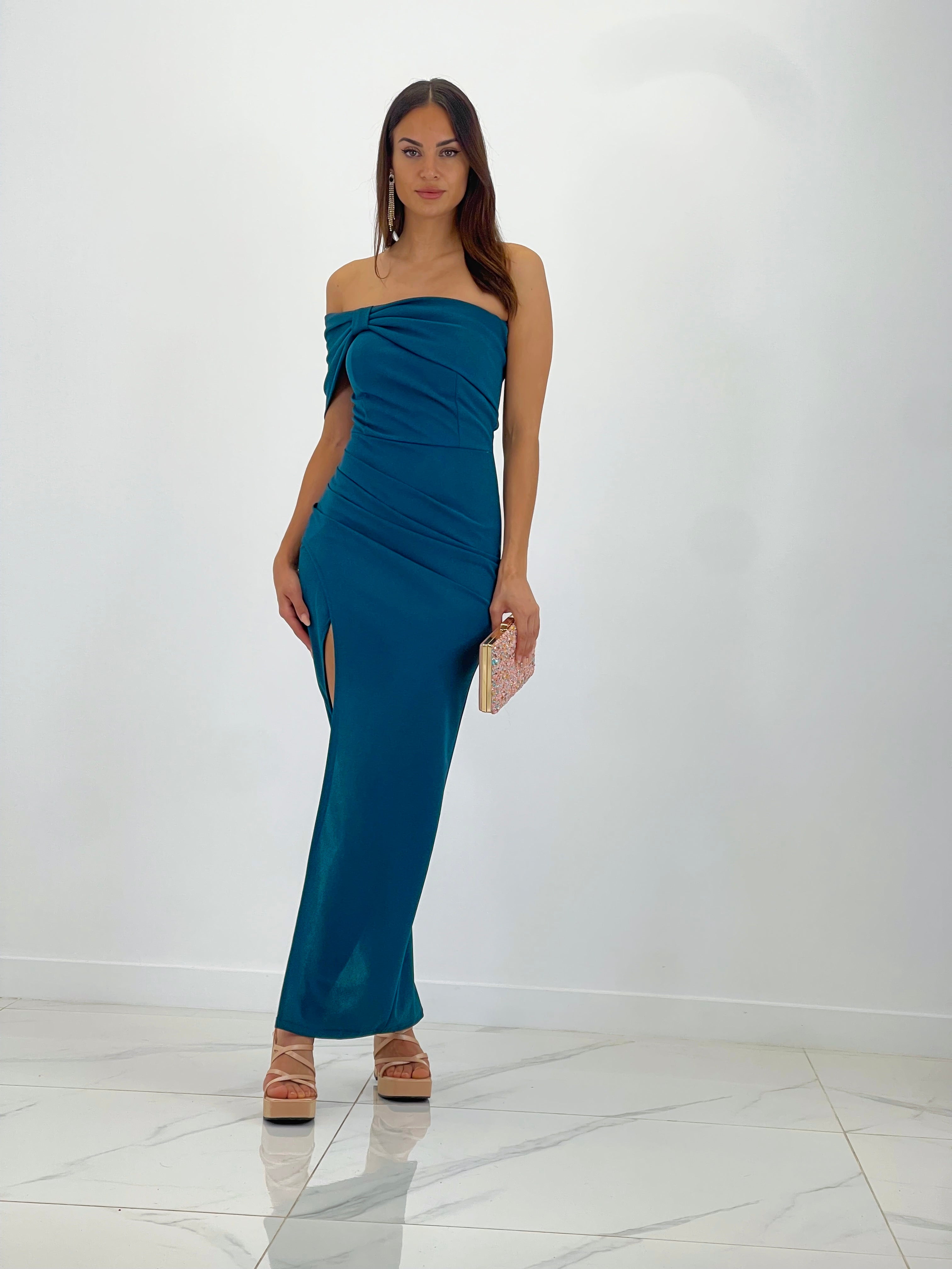 Vestido palabra de honor Stefania - Zebra&Maduixa®