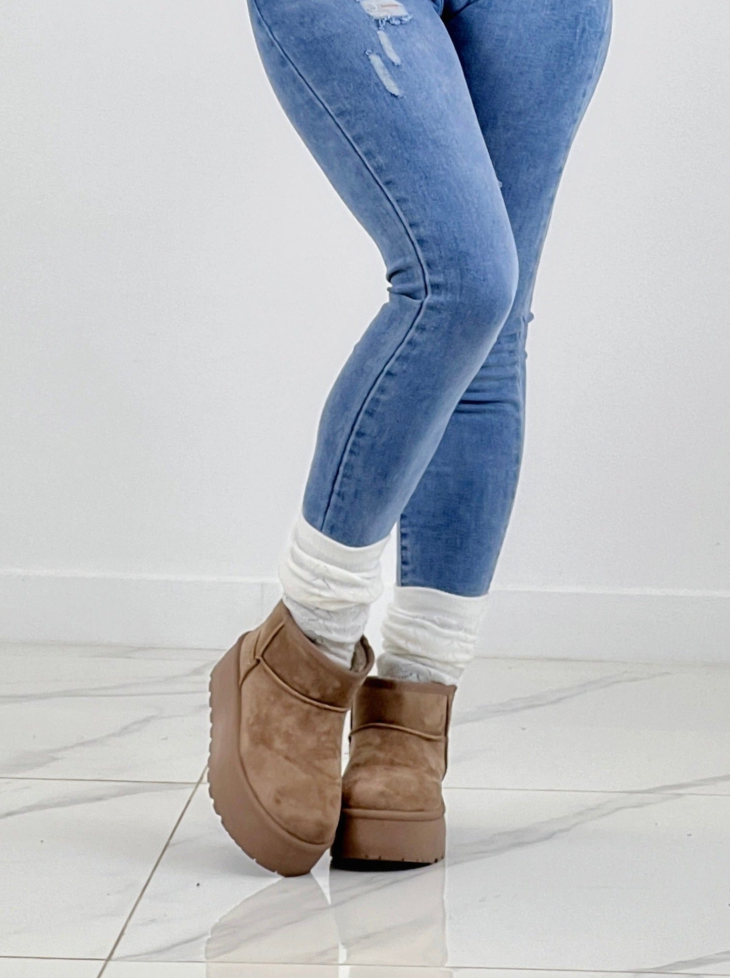 Botines plataforma forro pelo - Zebra&Maduixa®