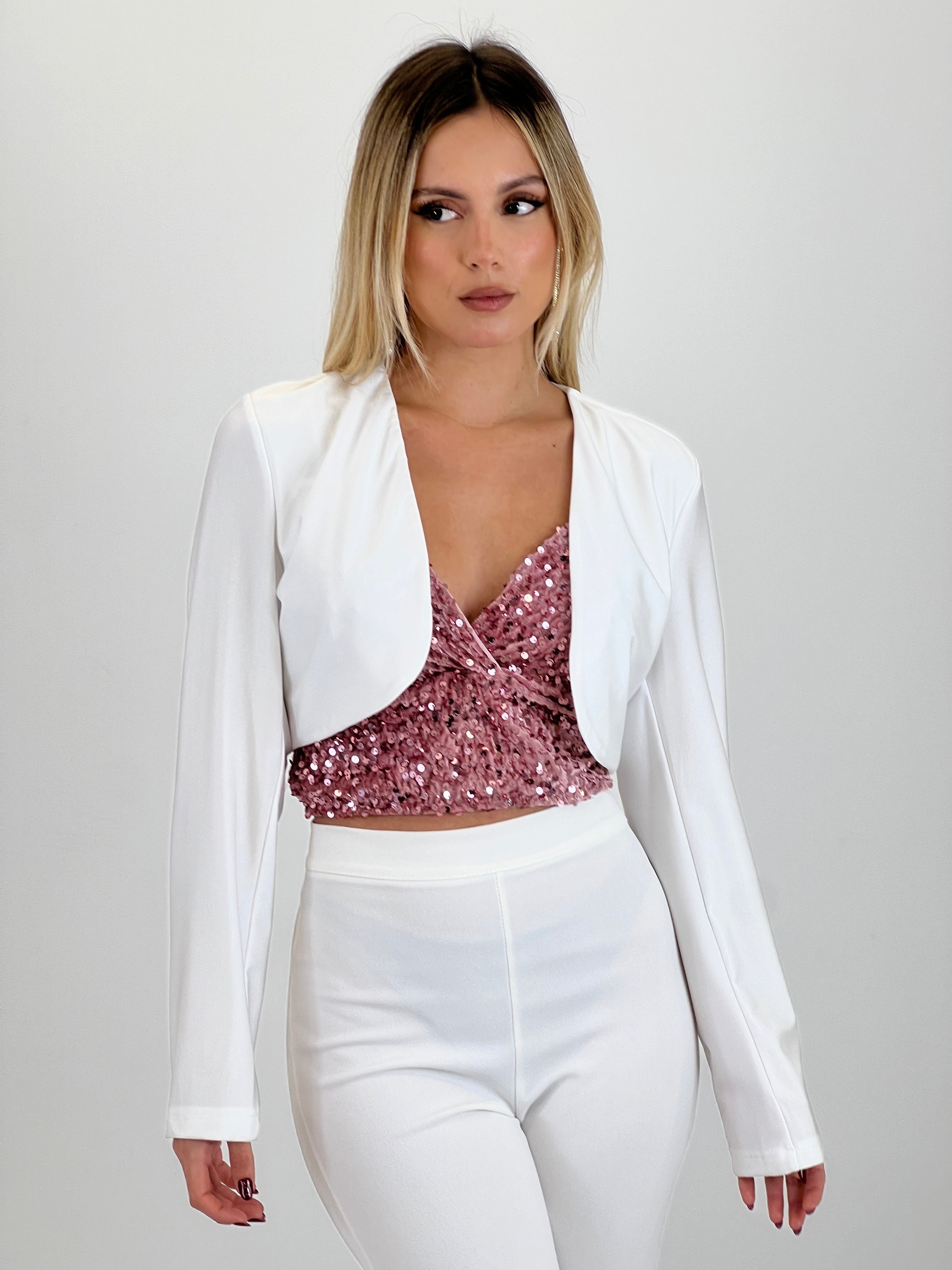 Chaqueta cropped licra - Zebra&Maduixa®