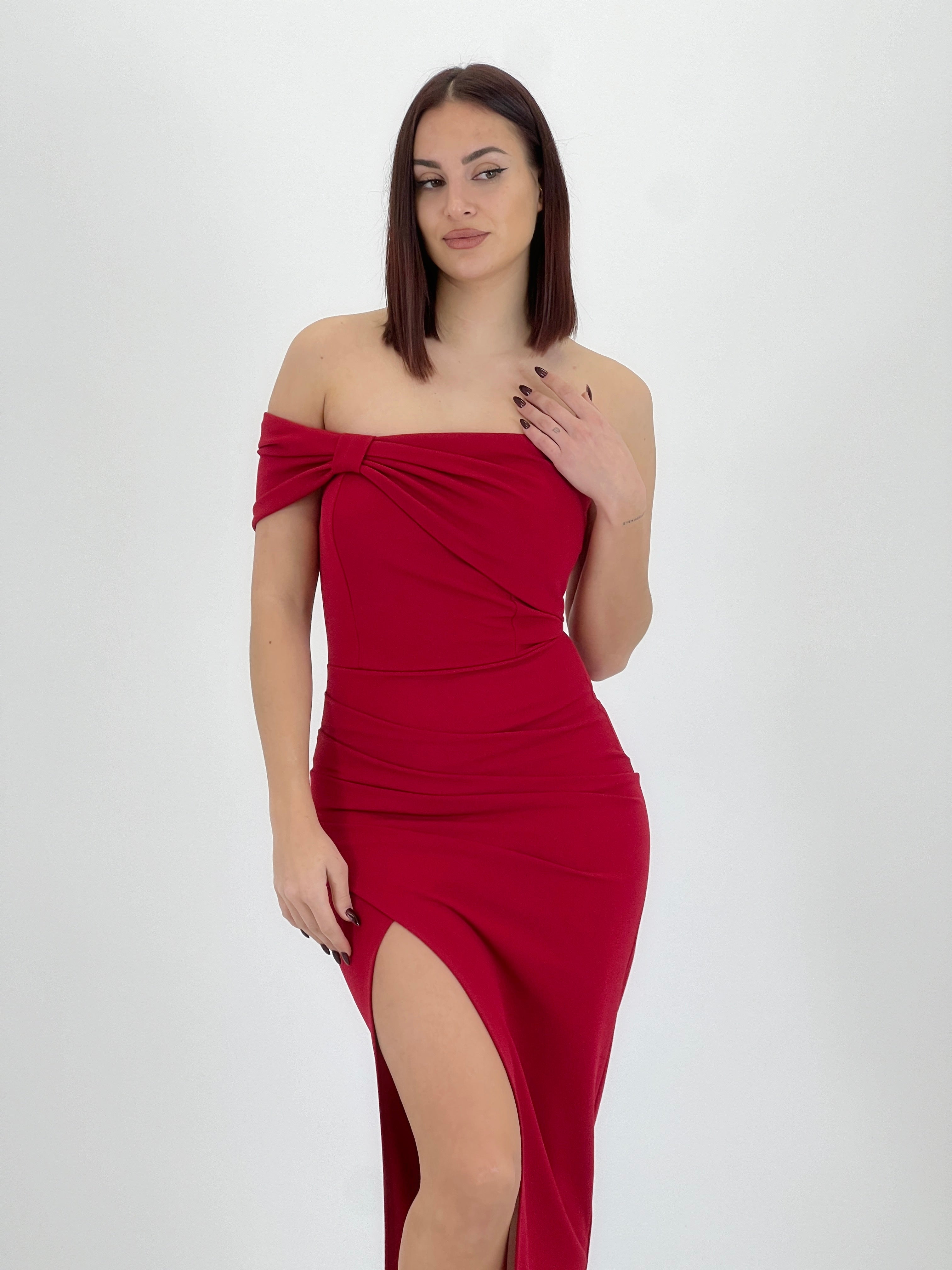 Vestido palabra de honor Stefania - Zebra&Maduixa®