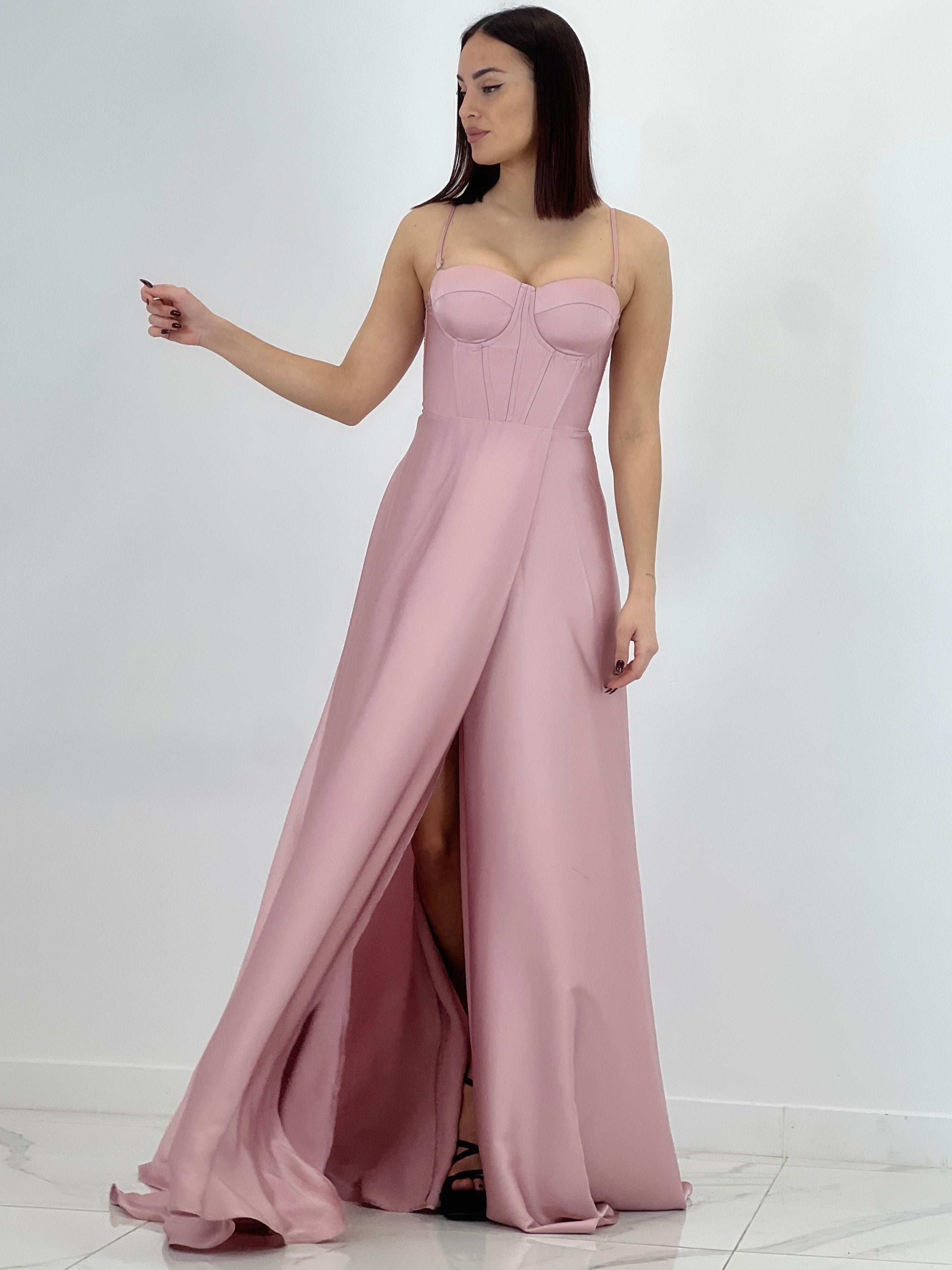 Vestido corsé raso Sarah - Zebra&Maduixa®