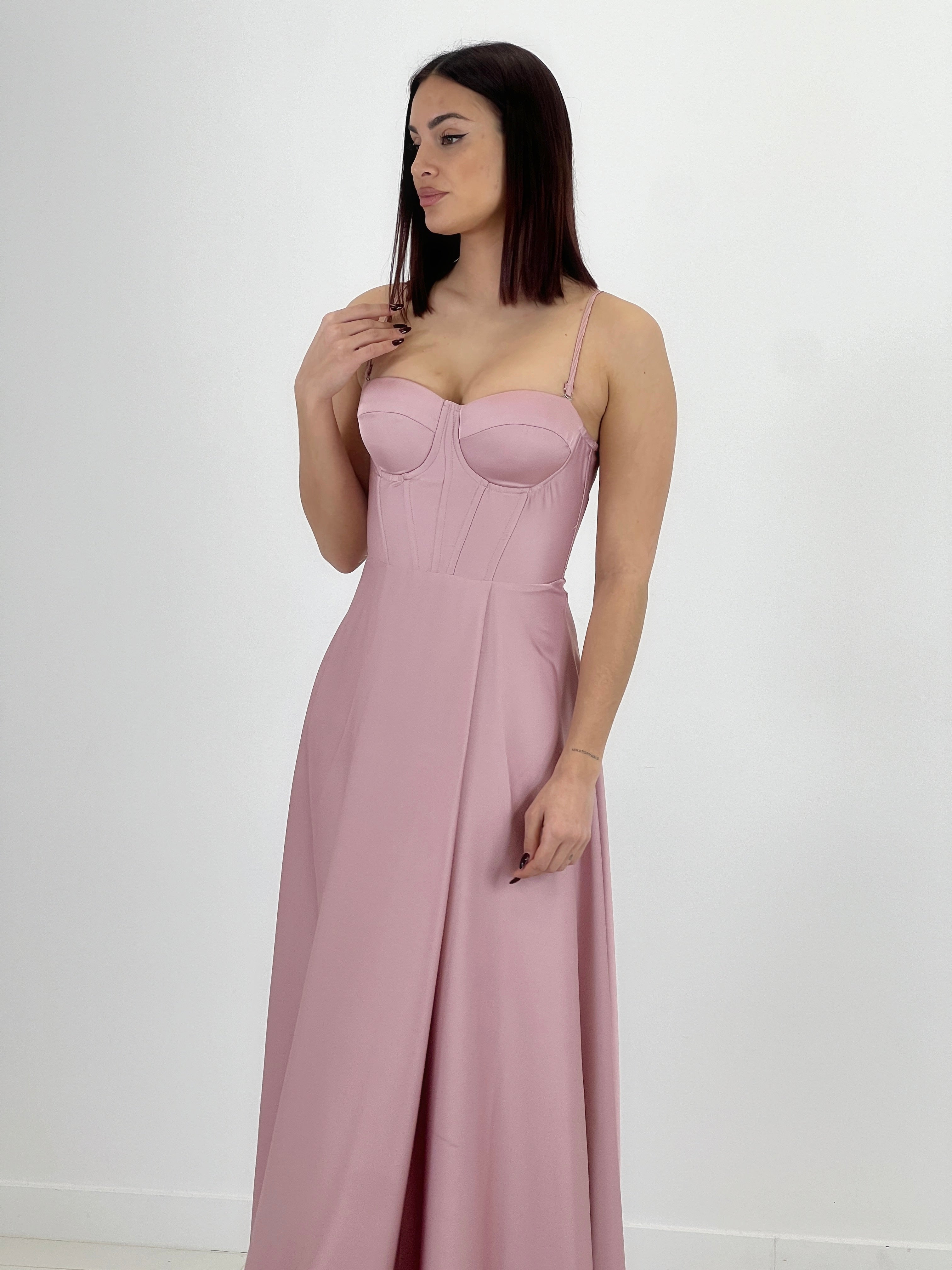 Vestido corsé raso Sarah - Zebra&Maduixa®