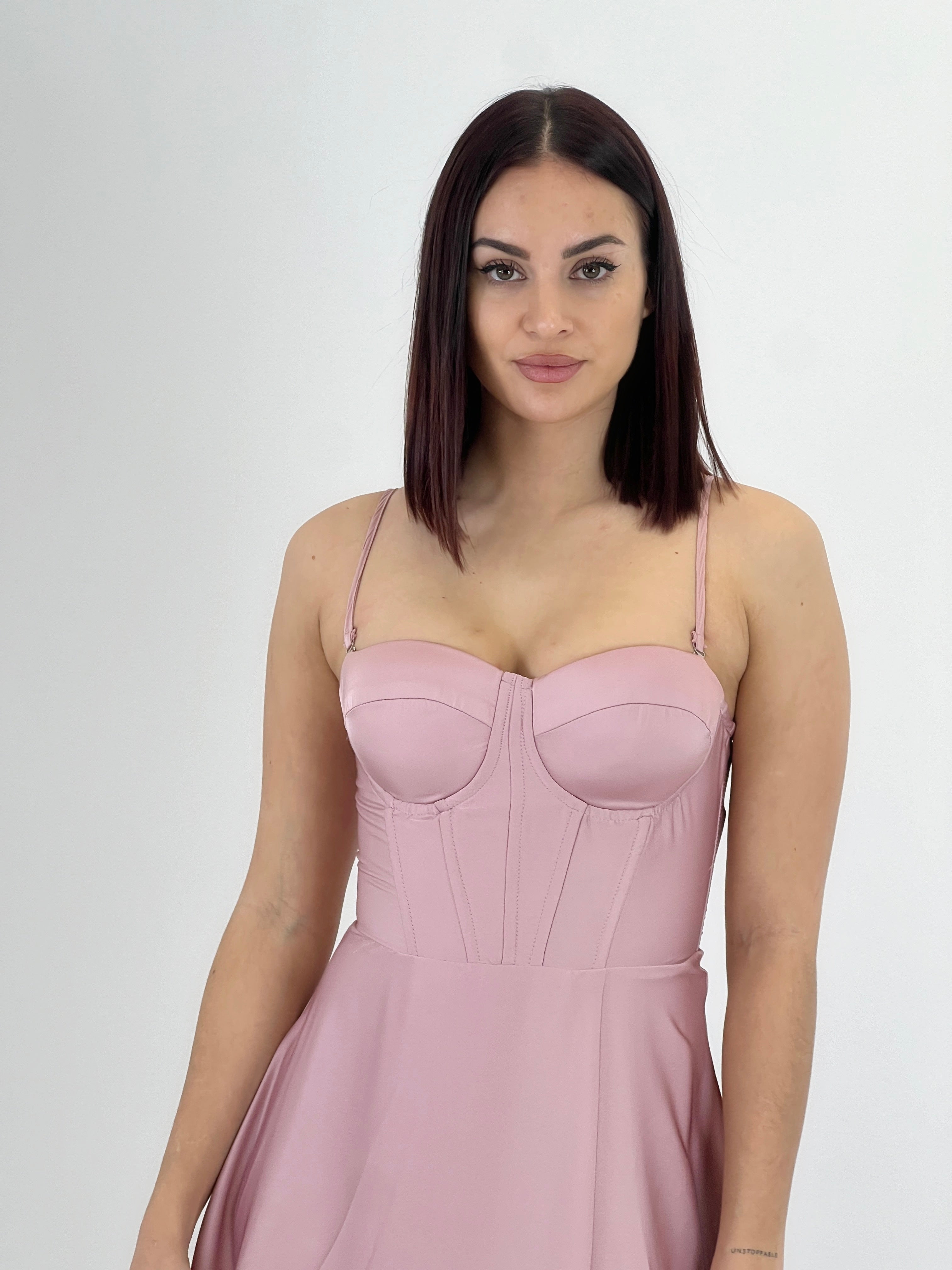 Vestido corsé raso Sarah - Zebra&Maduixa®