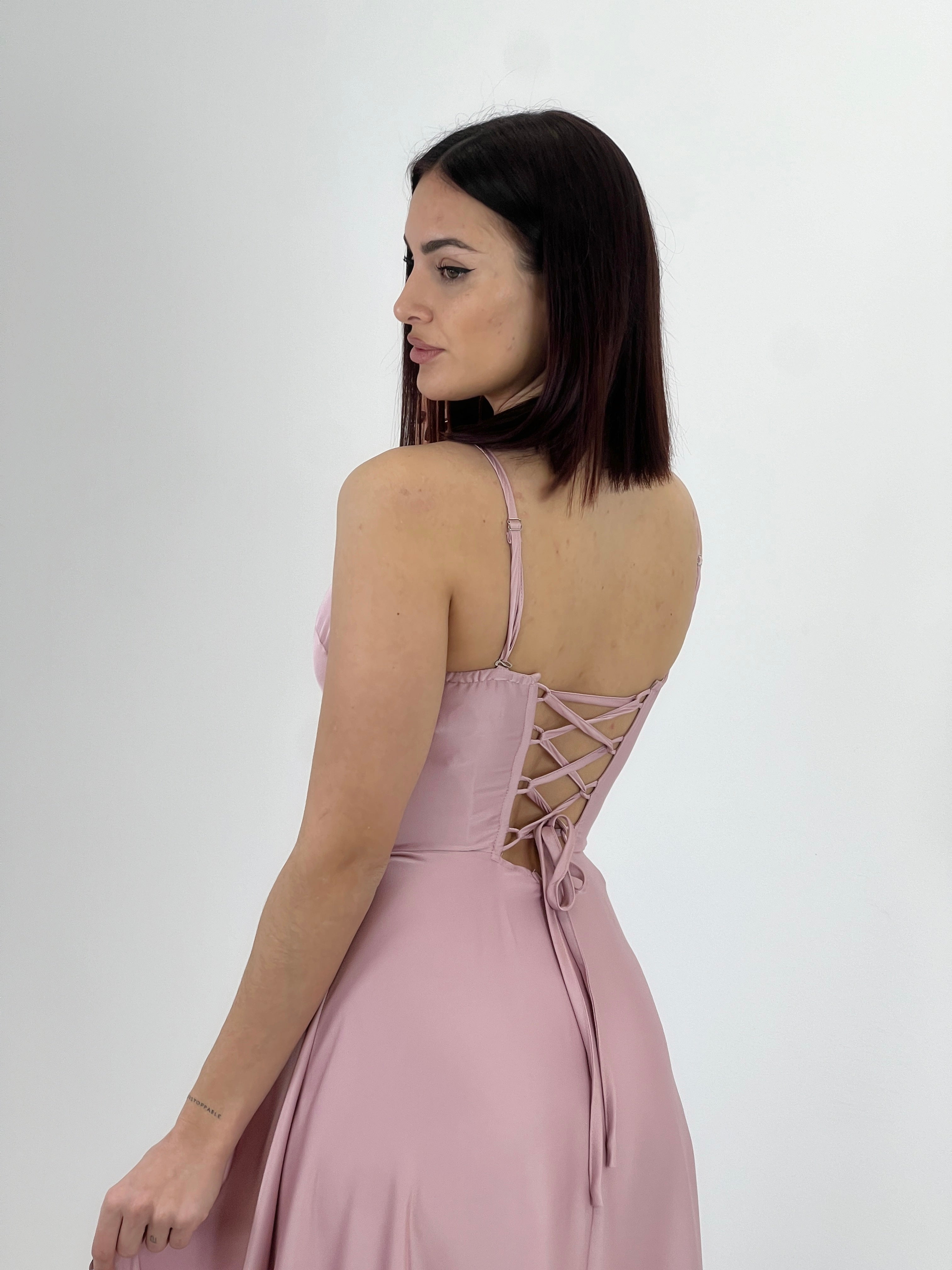 Vestido corsé raso Sarah - Zebra&Maduixa®