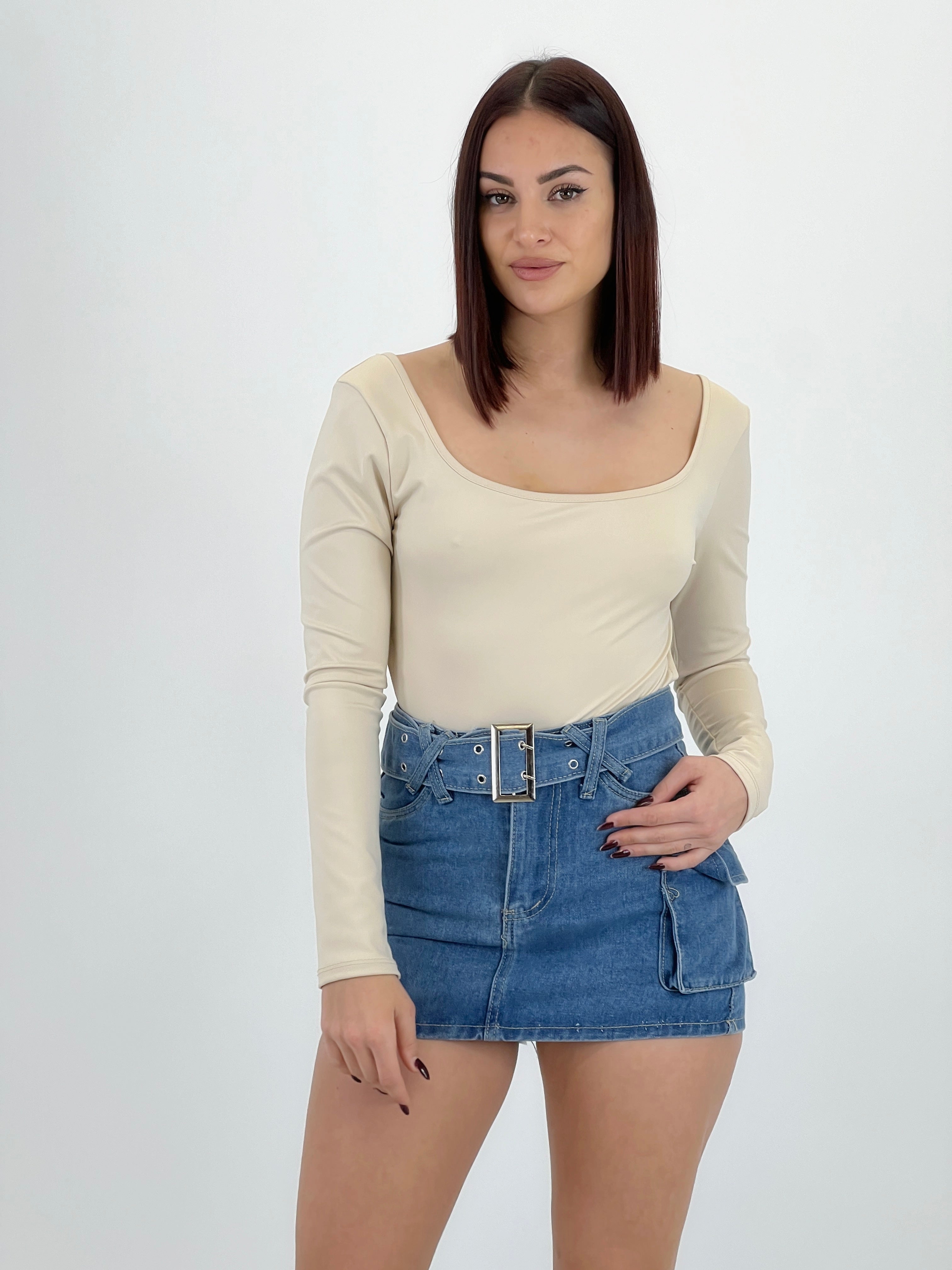 Body manga larga espalda descubierta - Zebra&Maduixa®