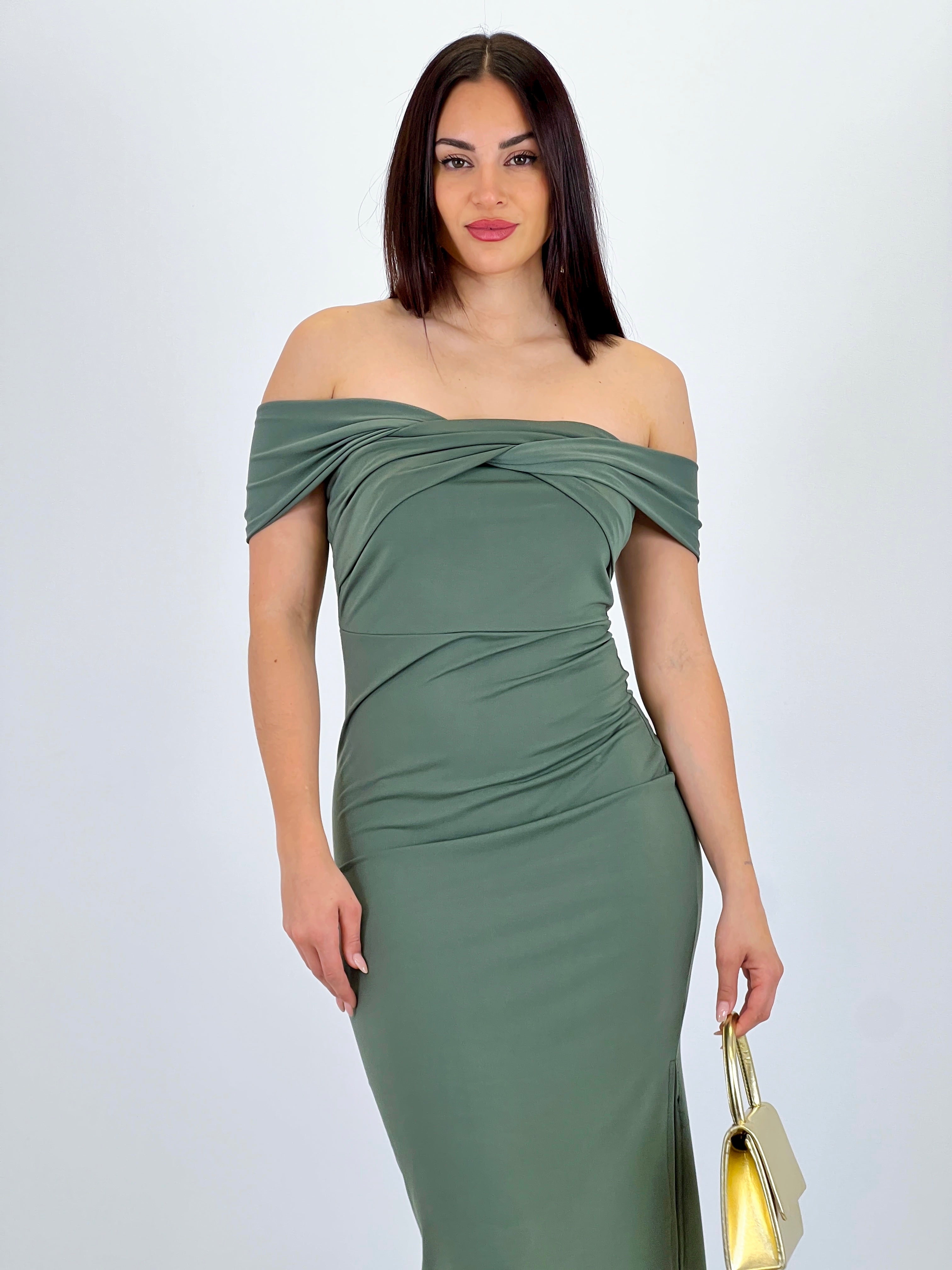 Vestido midi cruzado Belinda - Zebra&Maduixa®