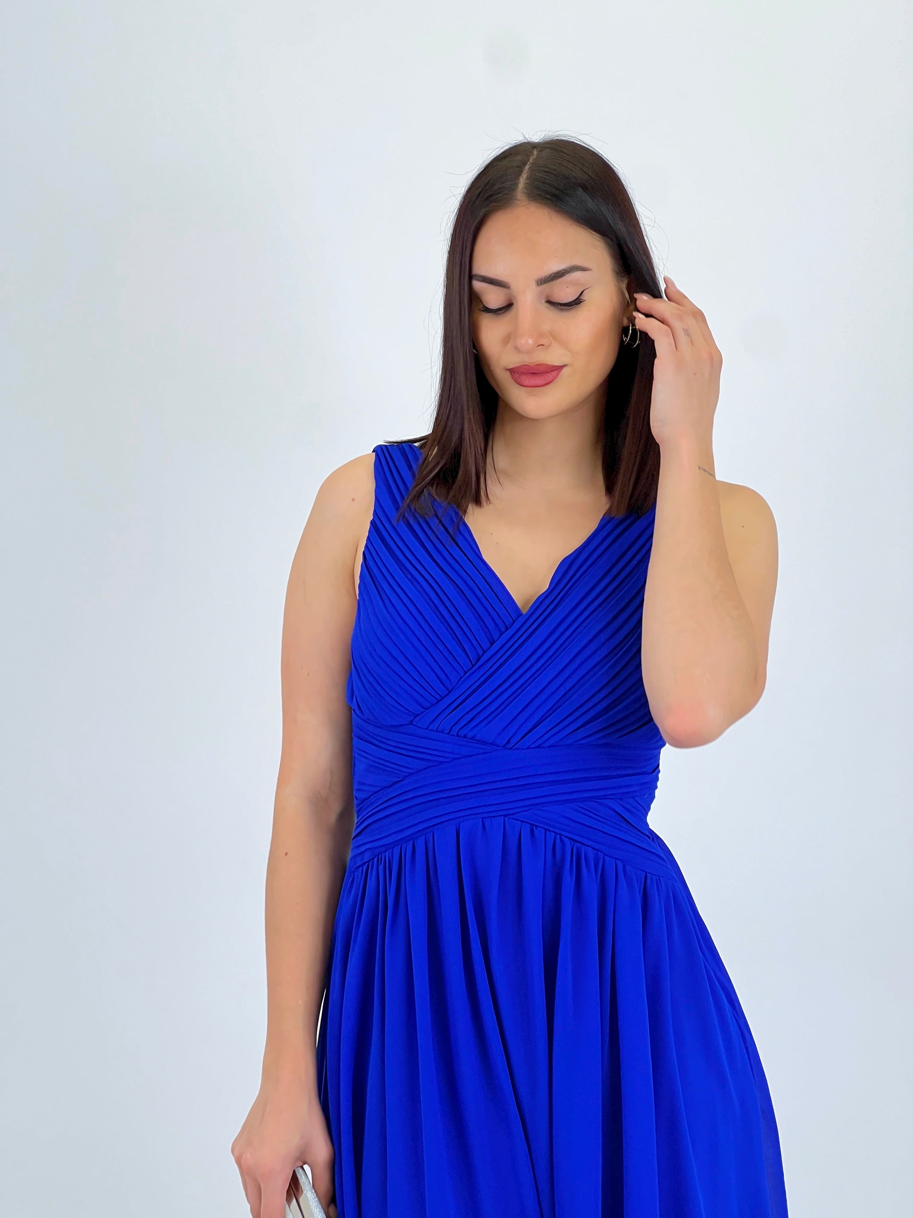 Vestido Elvia drapeado corto - Zebra&Maduixa®