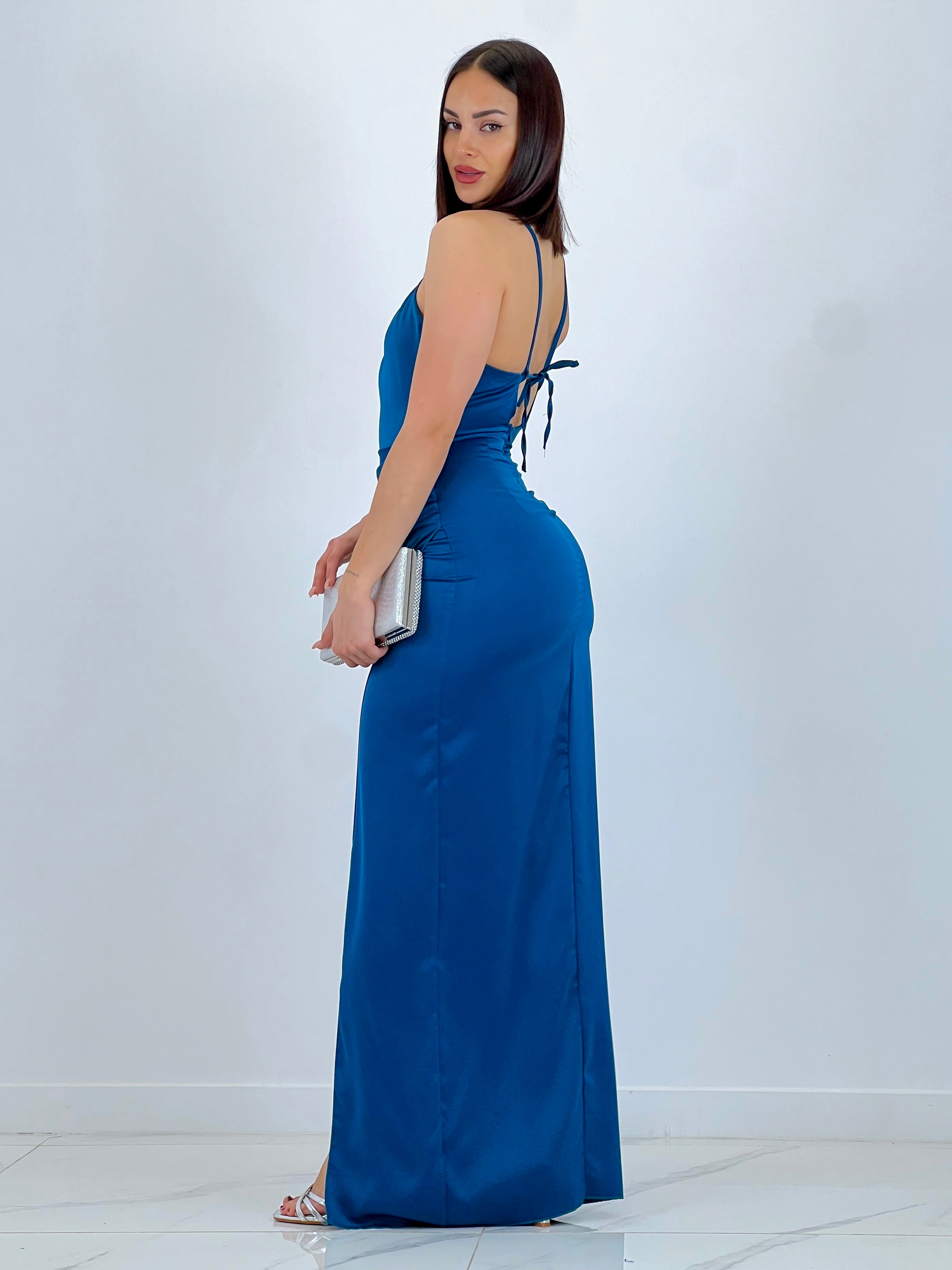 Vestido raso halter Gala - Zebra&Maduixa®