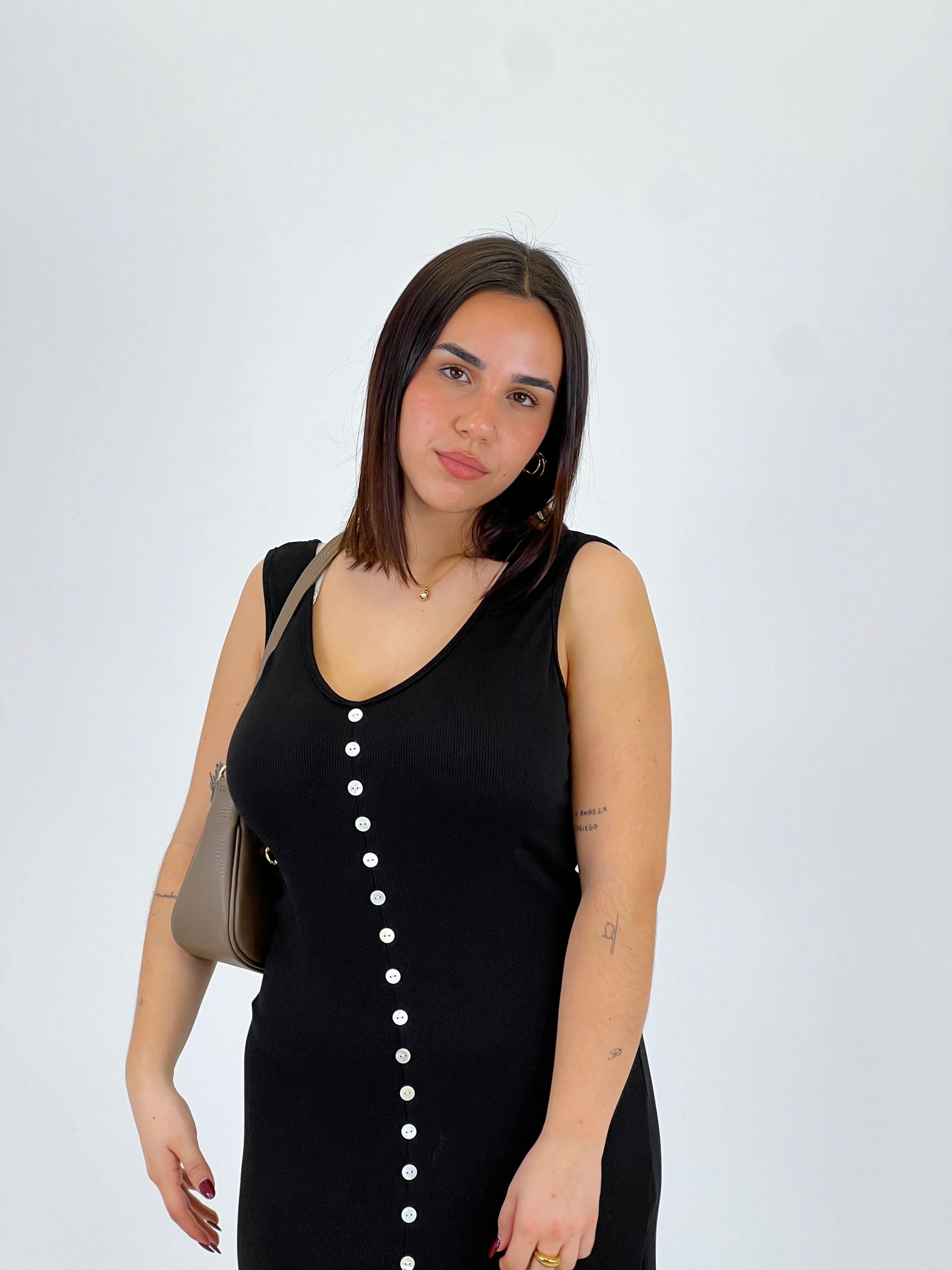 Vestido canalé botones - Zebra&Maduixa®
