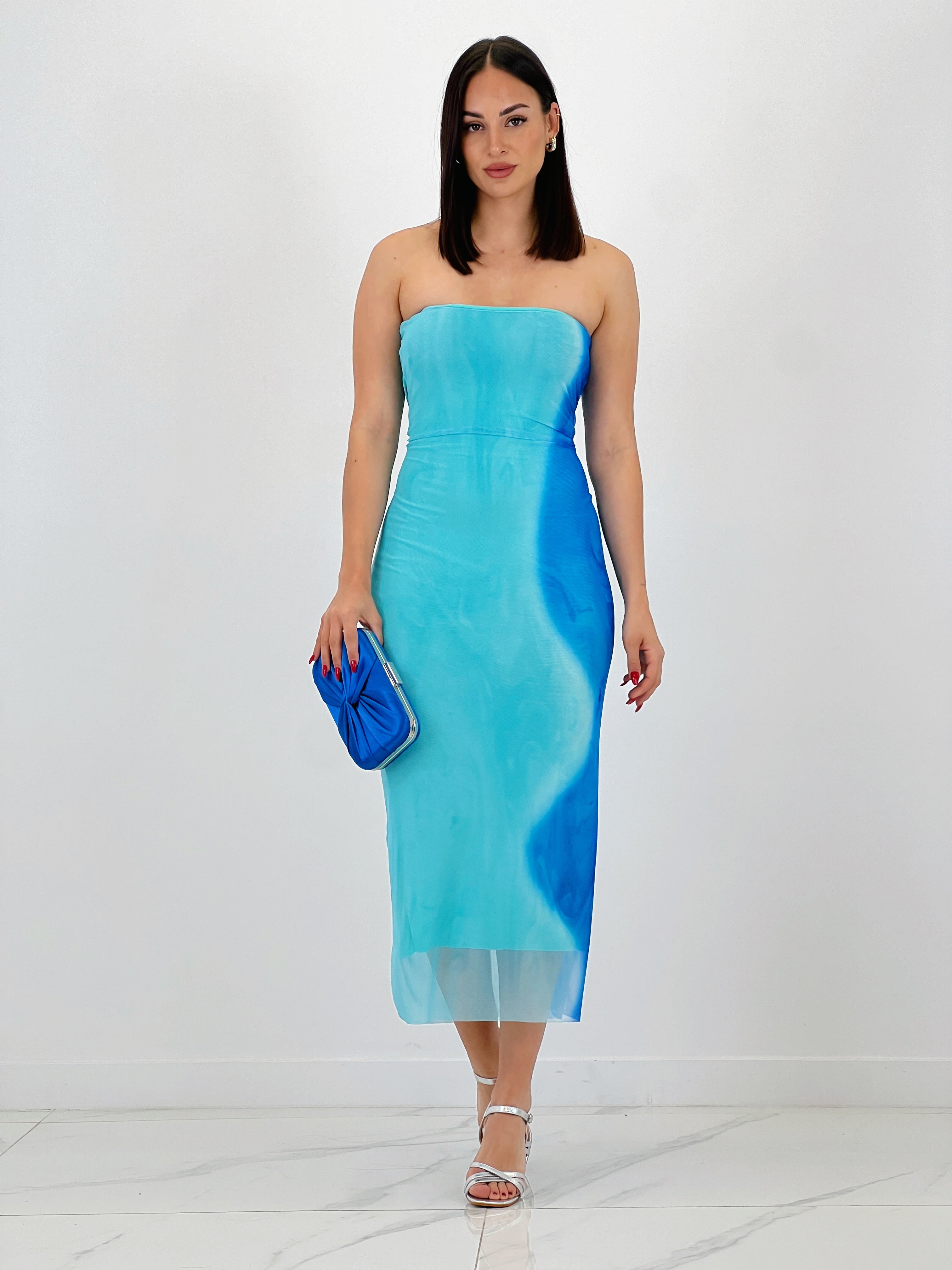 Vestido palabra de honor tul - Zebra&Maduixa®