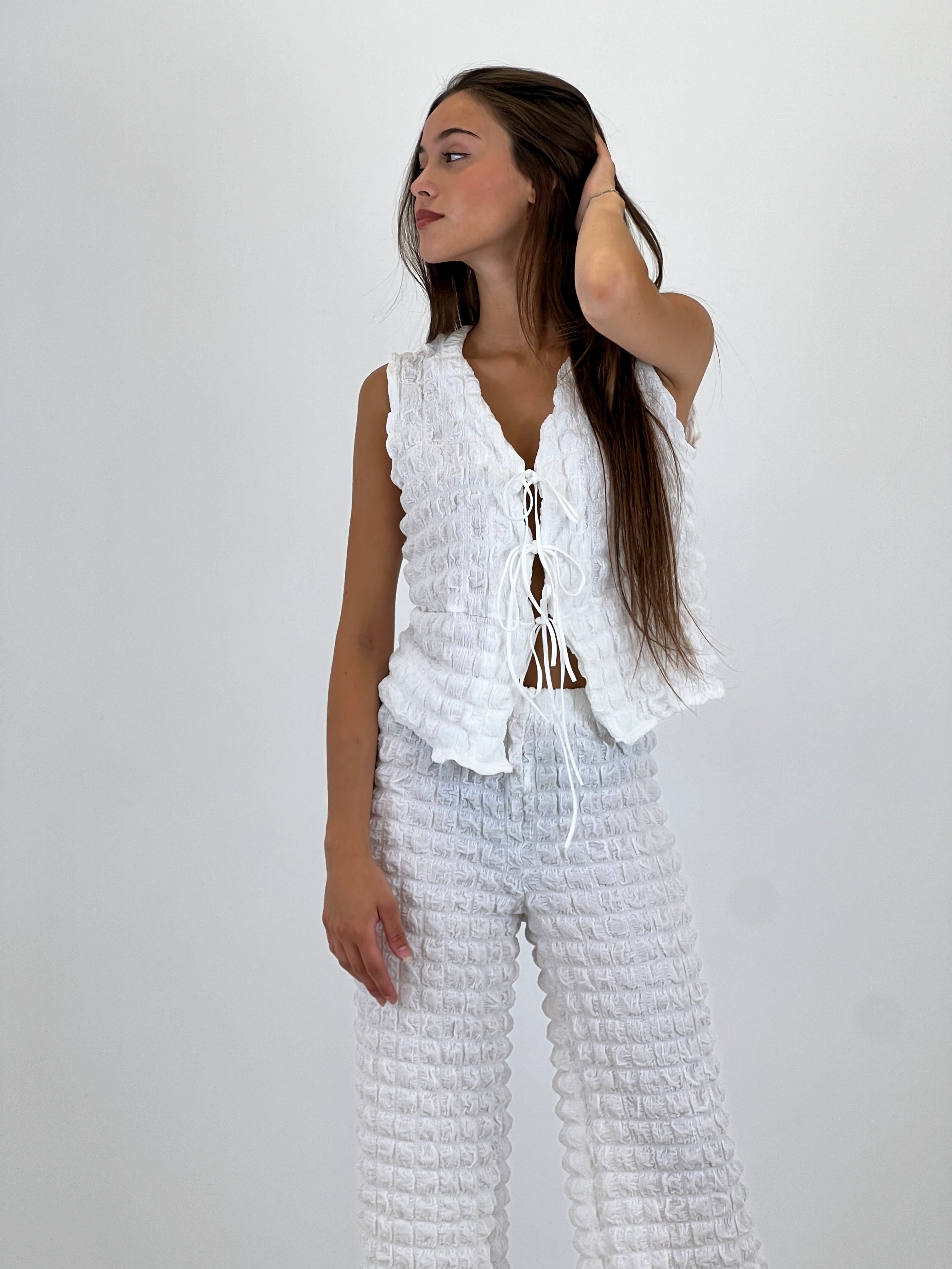Conjunto chaleco pantalón flare - Zebra&Maduixa®