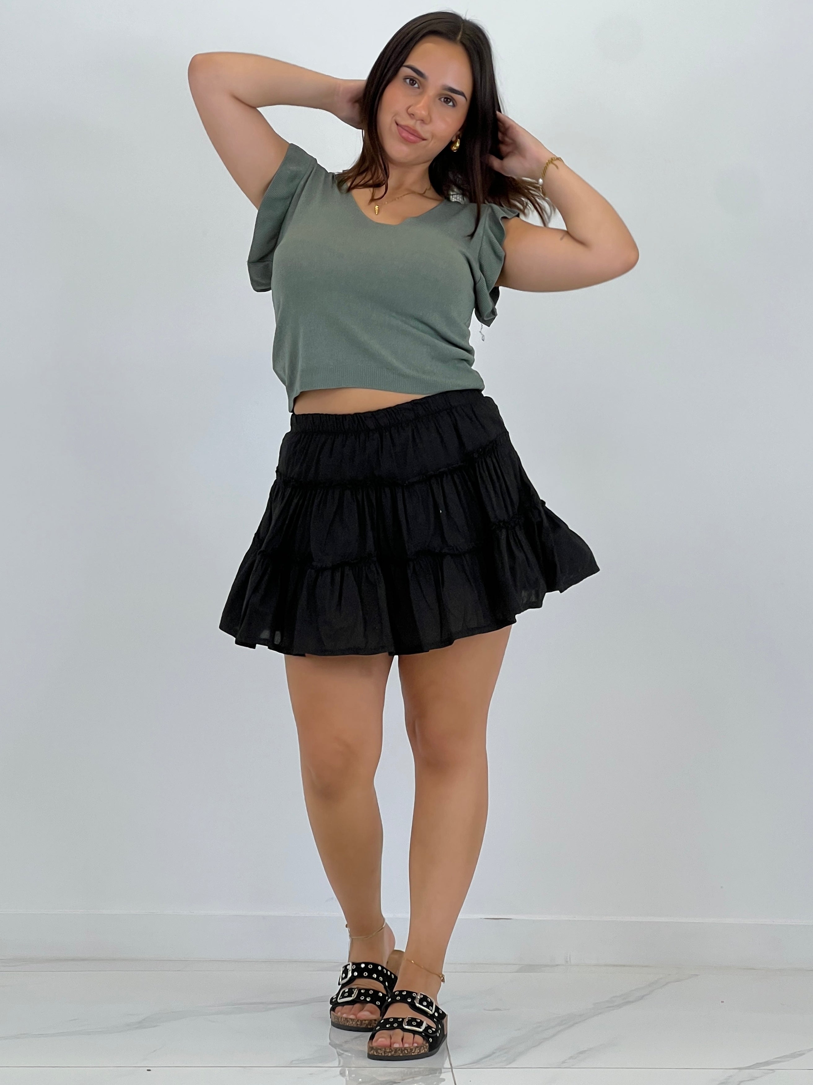 Falda pantalón volantes - Zebra&Maduixa®