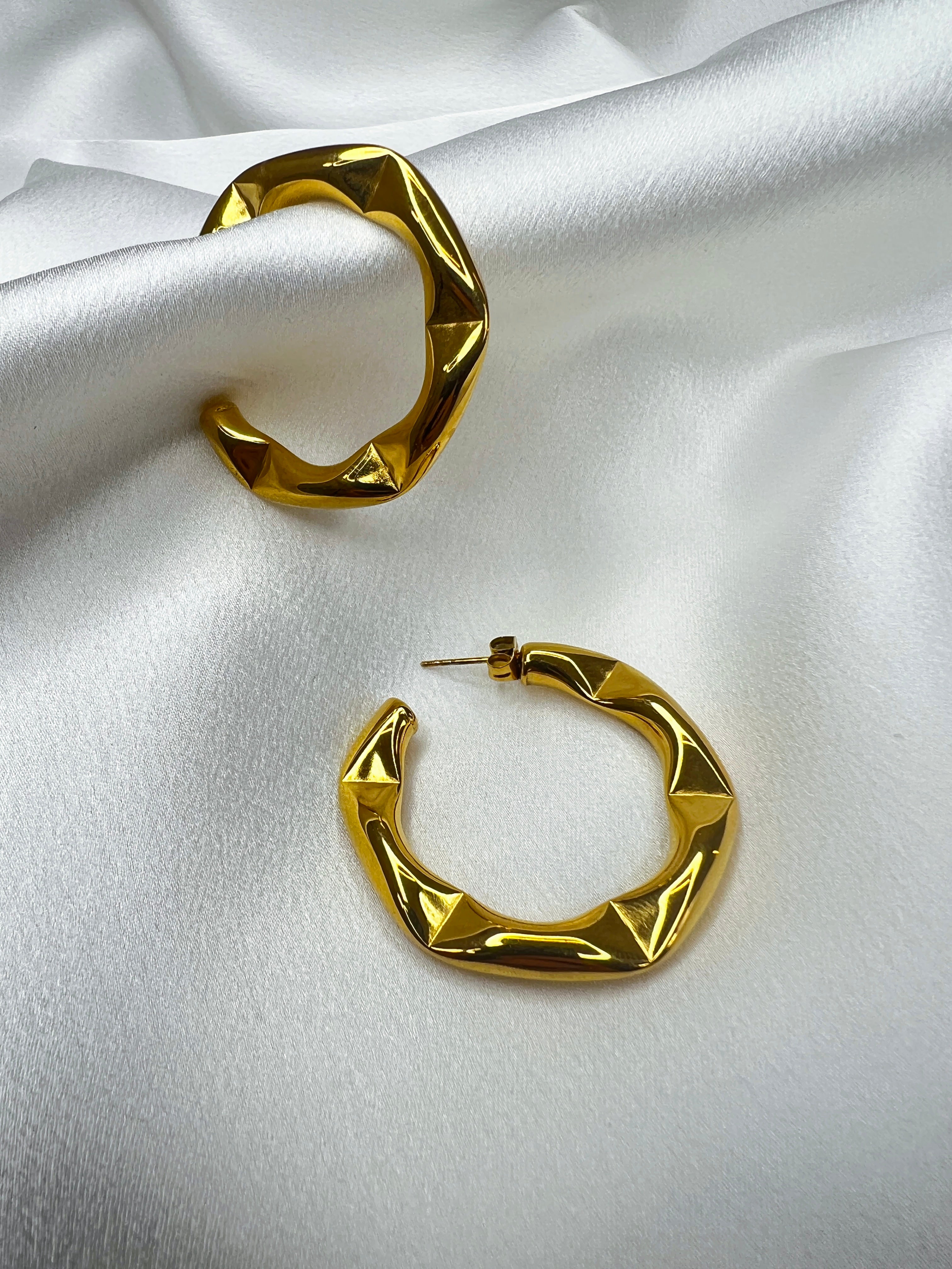 Pendientes aro rizado - Zebra&Maduixa®
