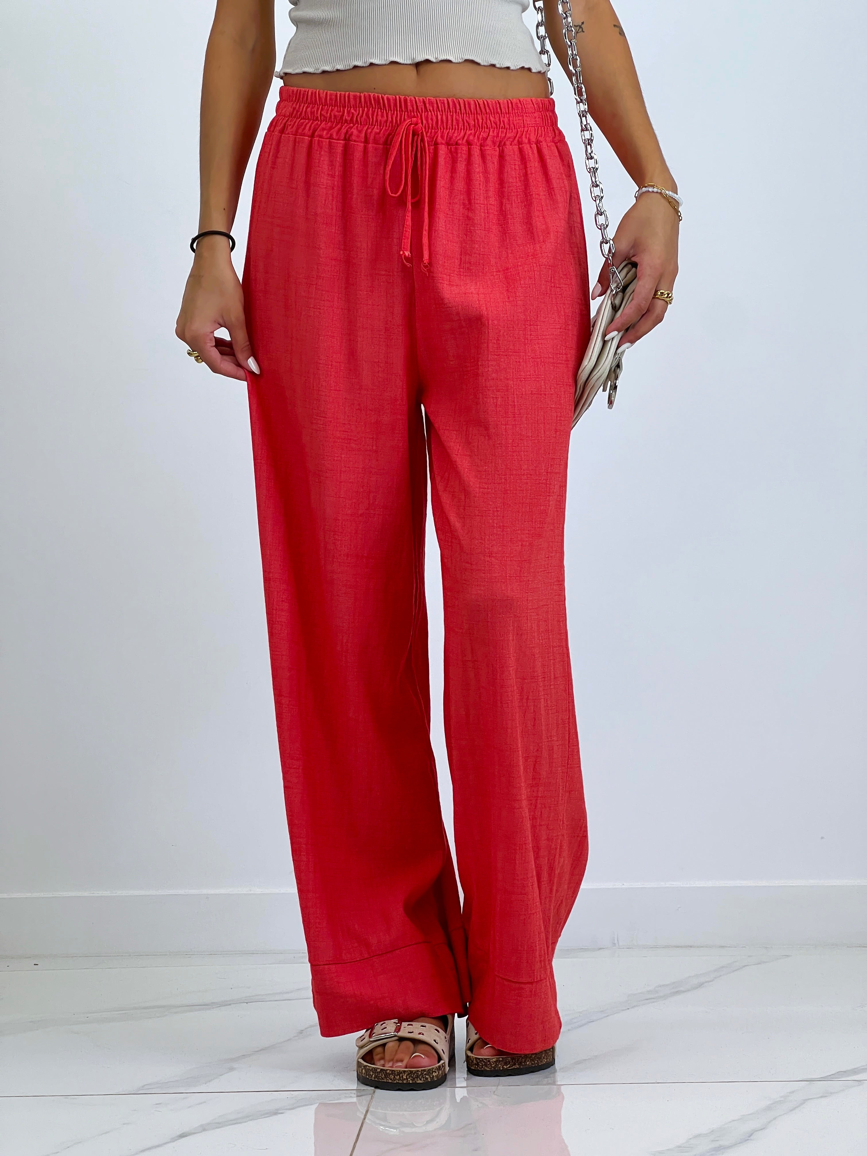 Pantalón palazzo hilo - Zebra&Maduixa®