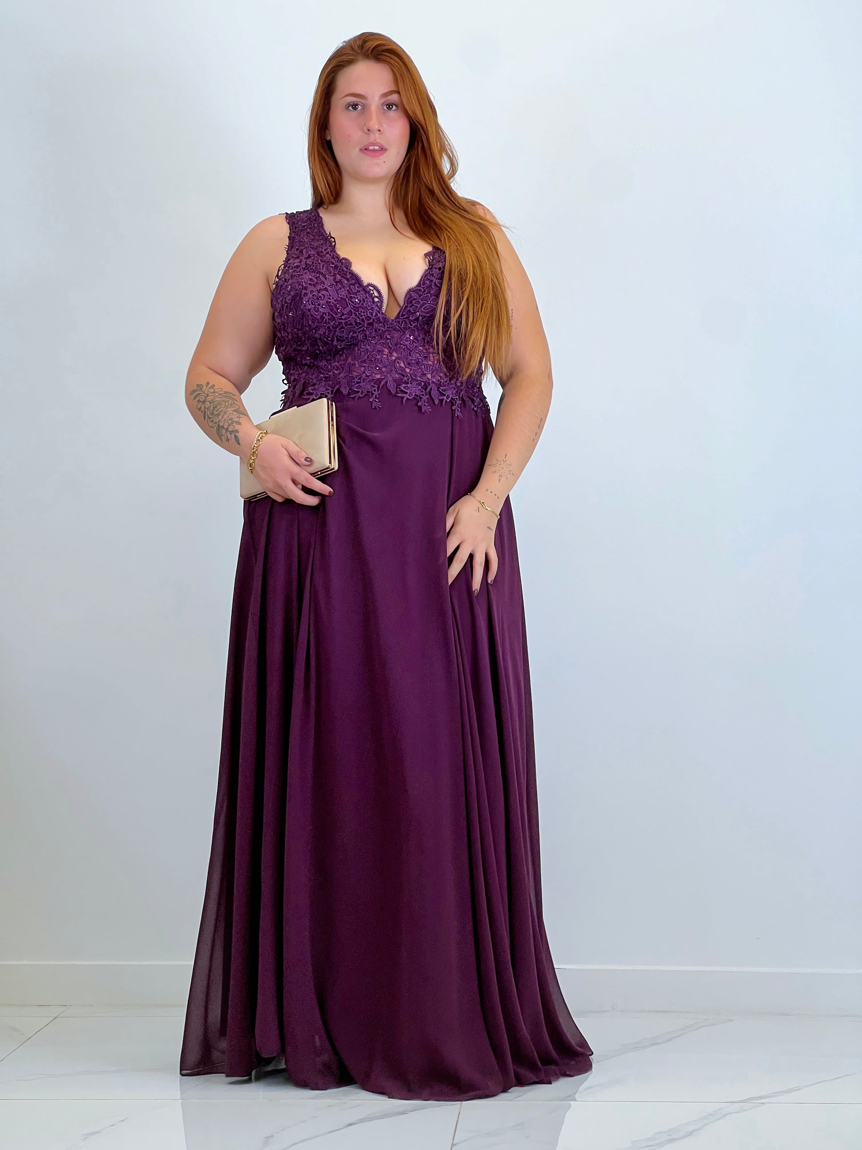 Vestido Adara Plus Size - Zebra&Maduixa®