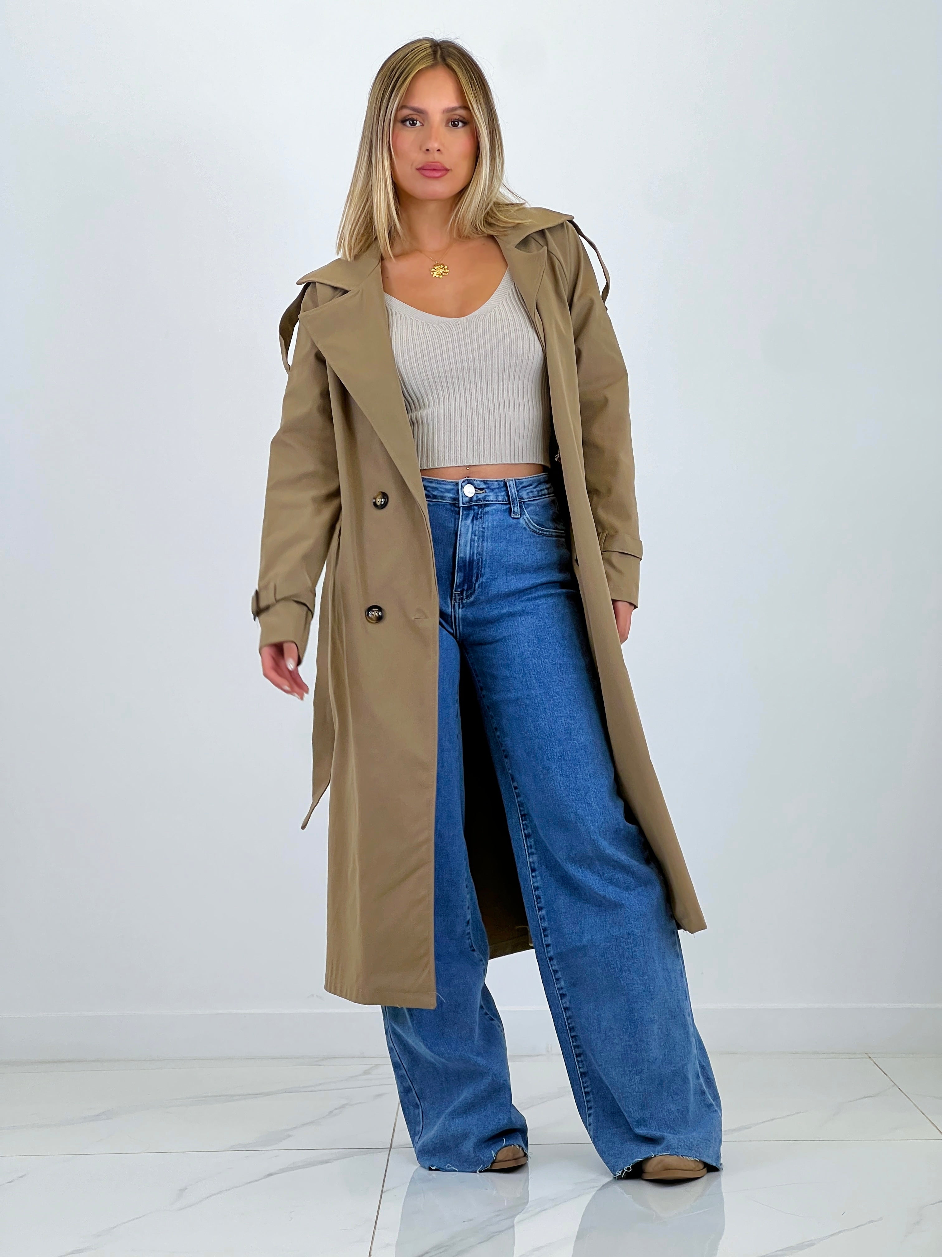 Gabardina trench larga - Zebra&Maduixa®
