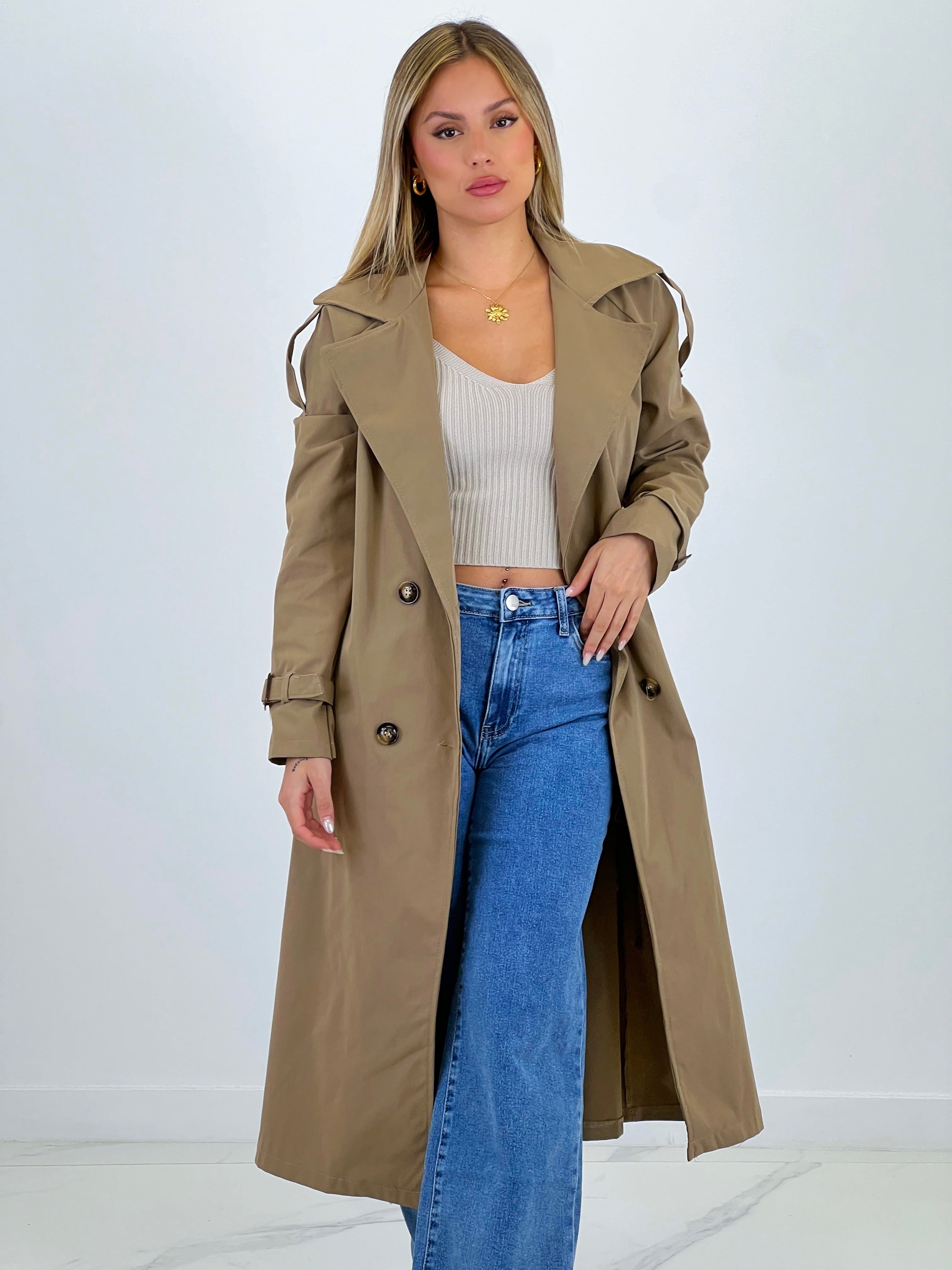 Gabardina trench larga - Zebra&Maduixa®