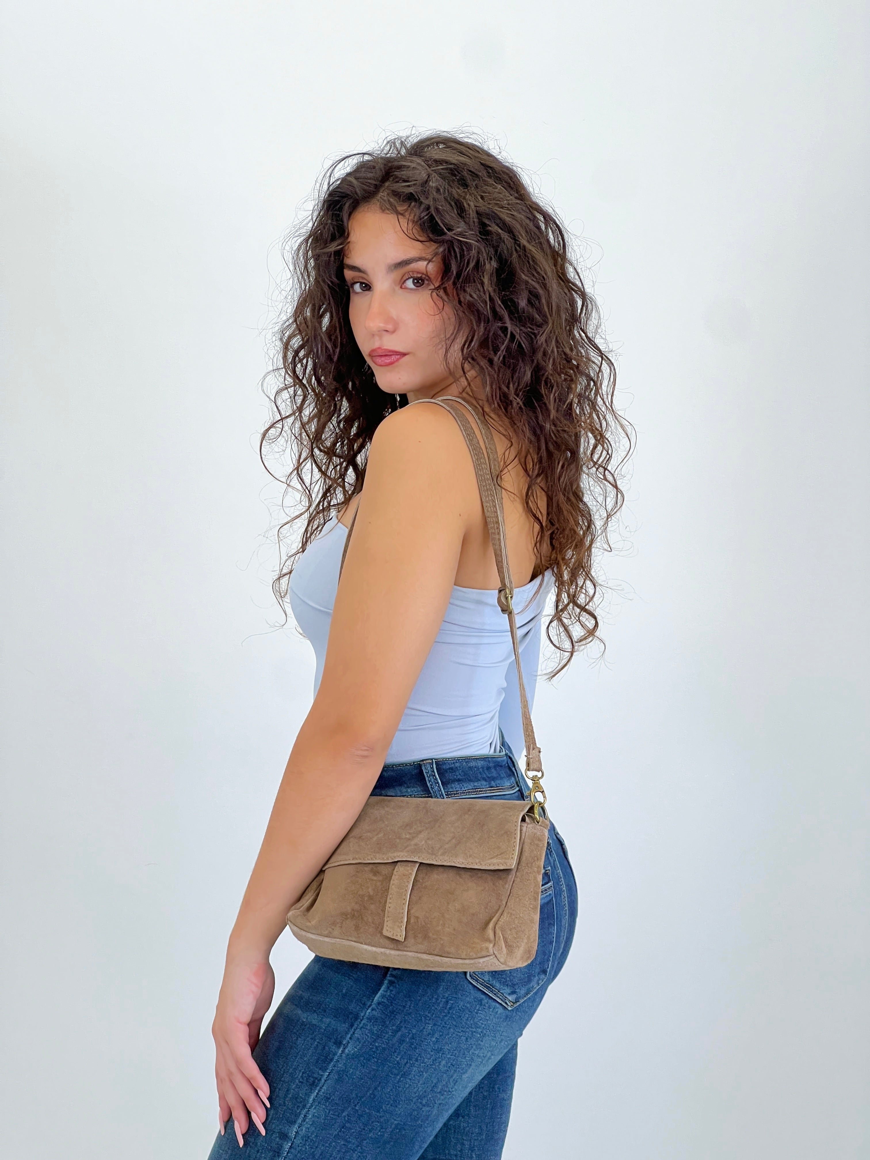Bolso bandolera ante - Zebra&Maduixa®