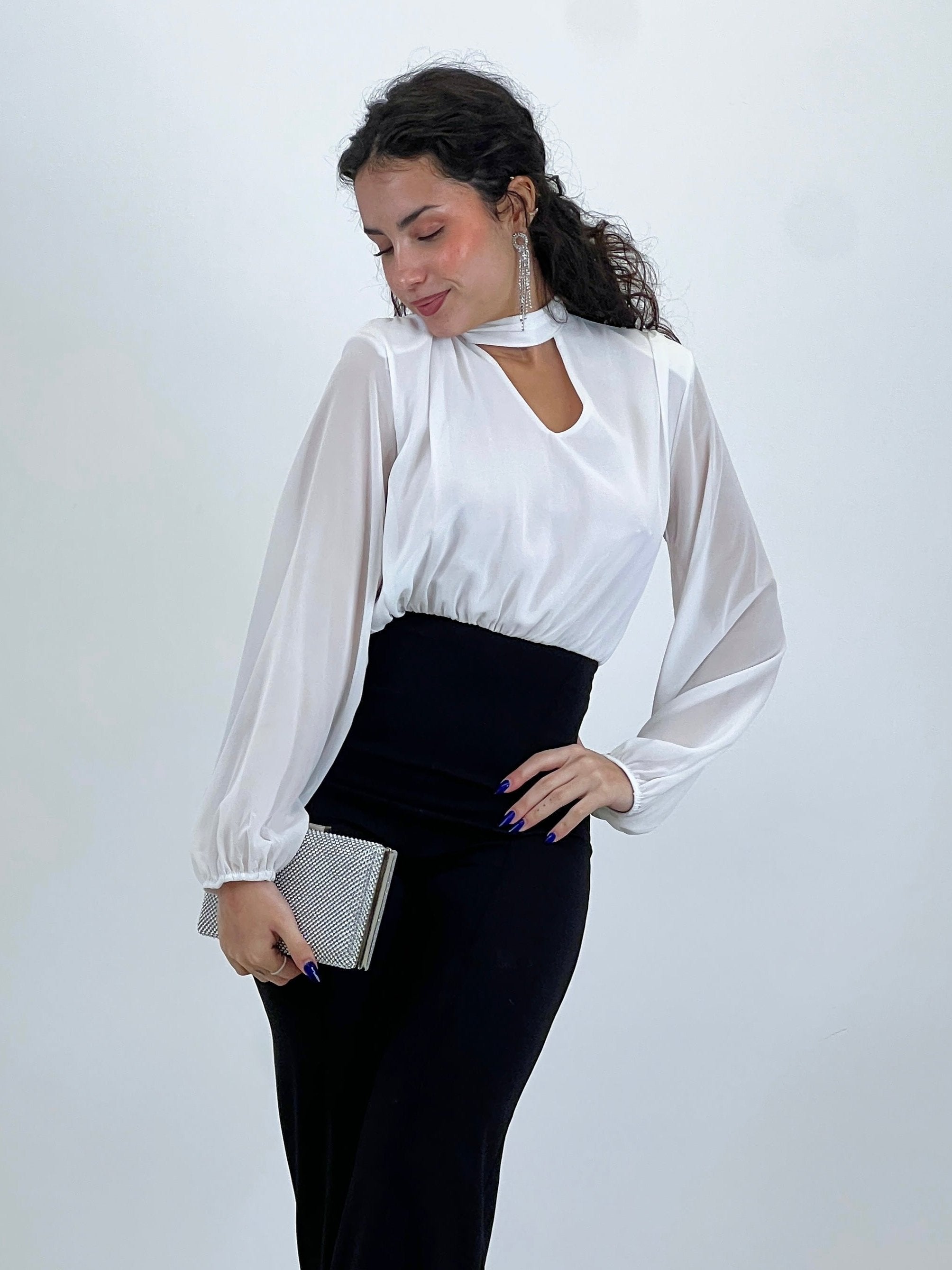 Mono choker manga larga transparencias - Zebra&Maduixa®