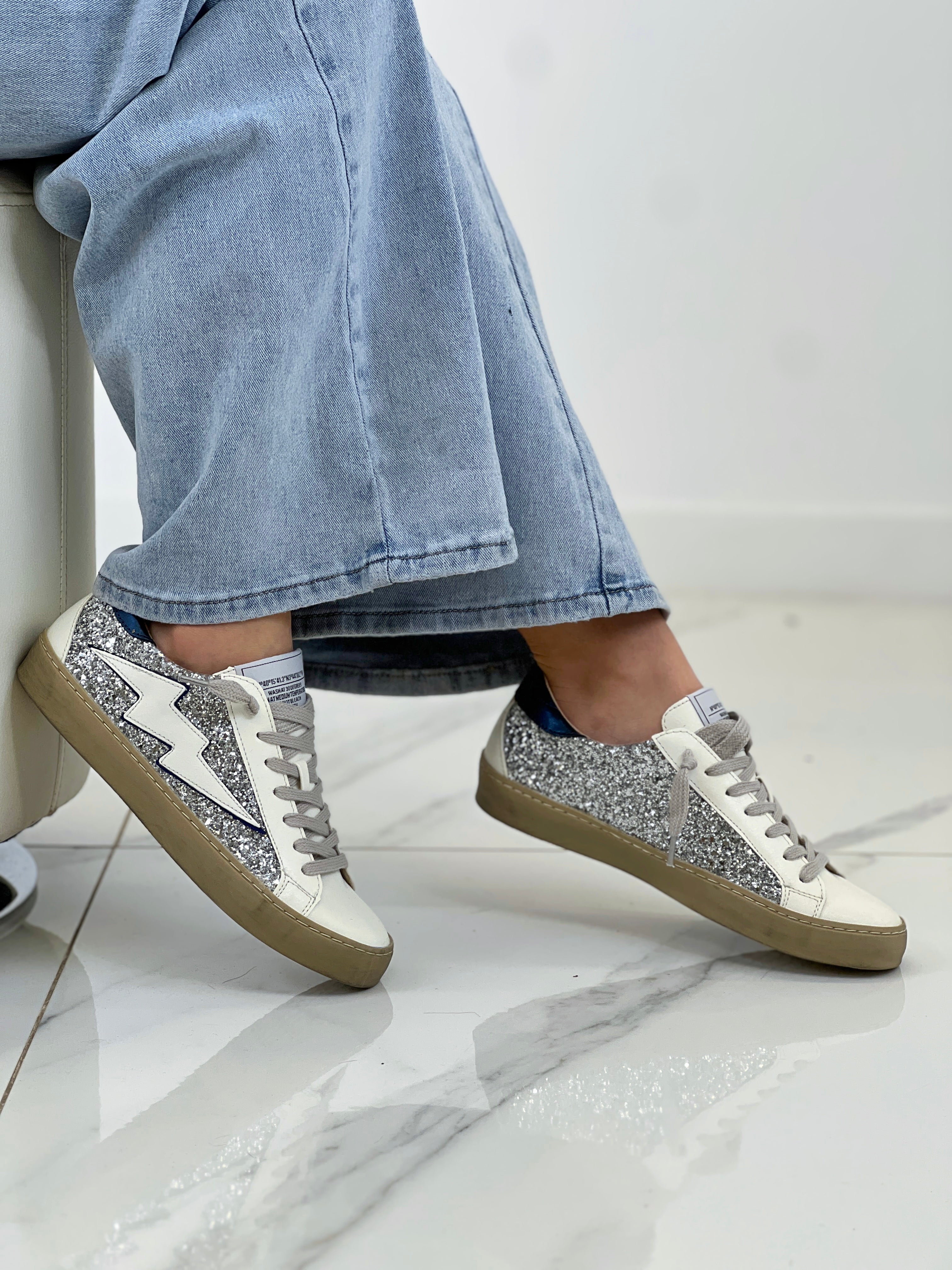 Zapatillas rayo brillo - Zebra&Maduixa®