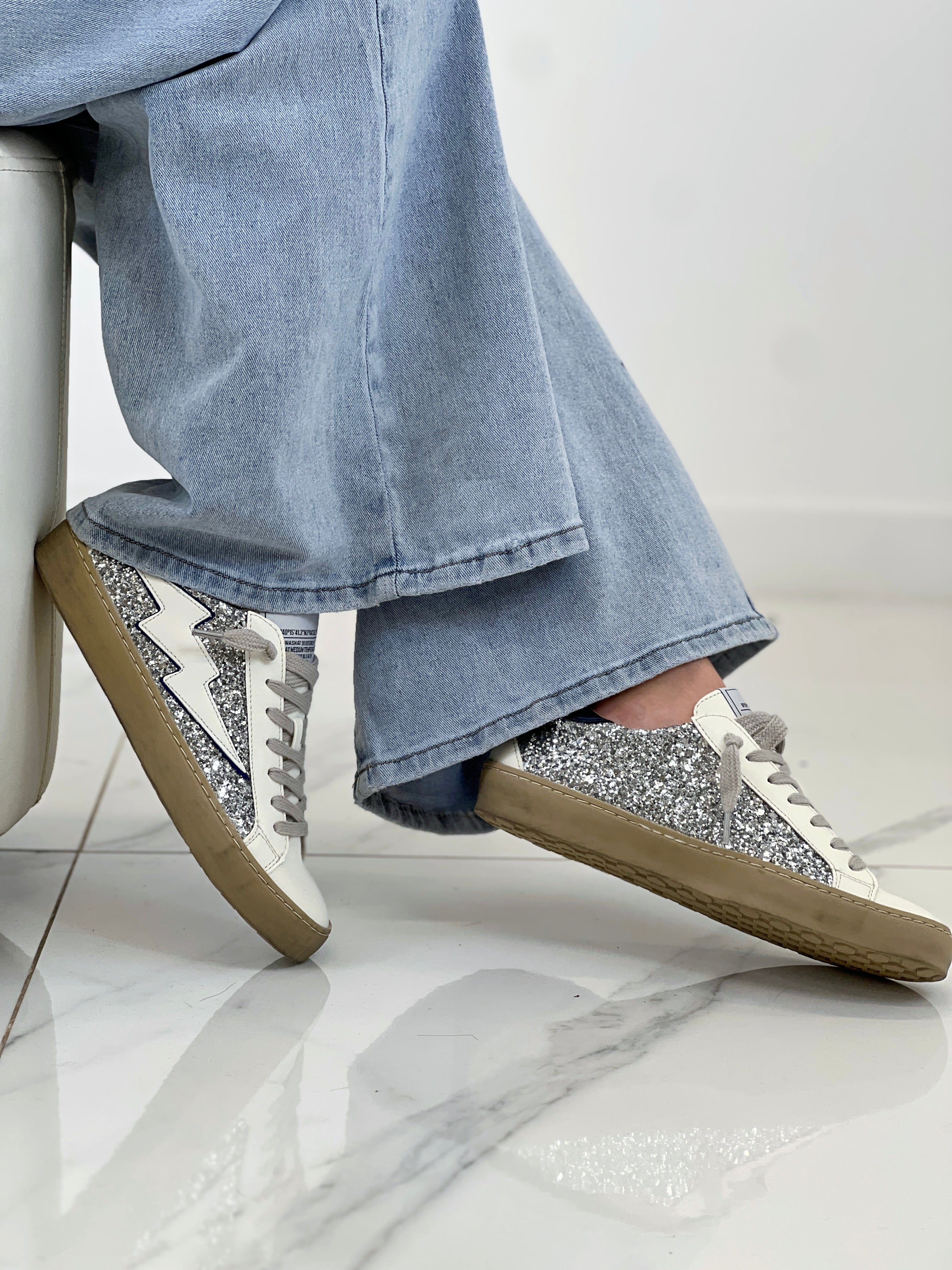 Zapatillas rayo brillo - Zebra&Maduixa®
